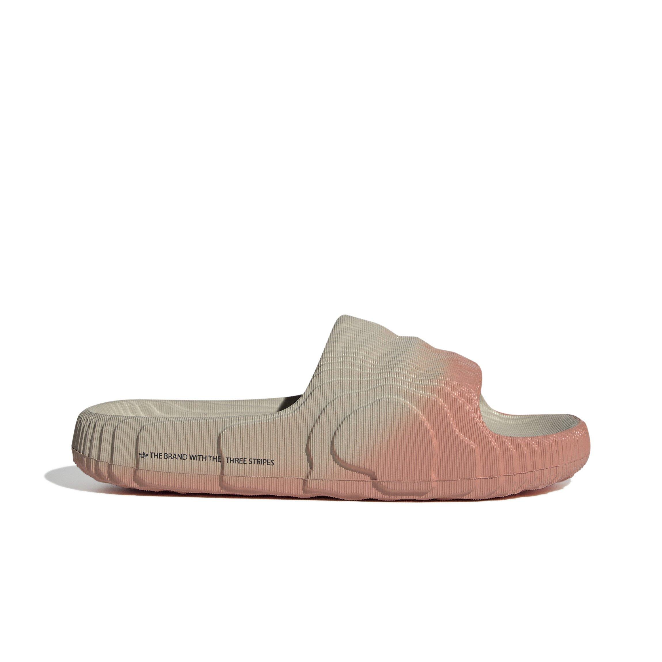 adidas Adilette 22 "Wonder Beige/Wonder Clay/Core Black" Men's Slide - SALMON