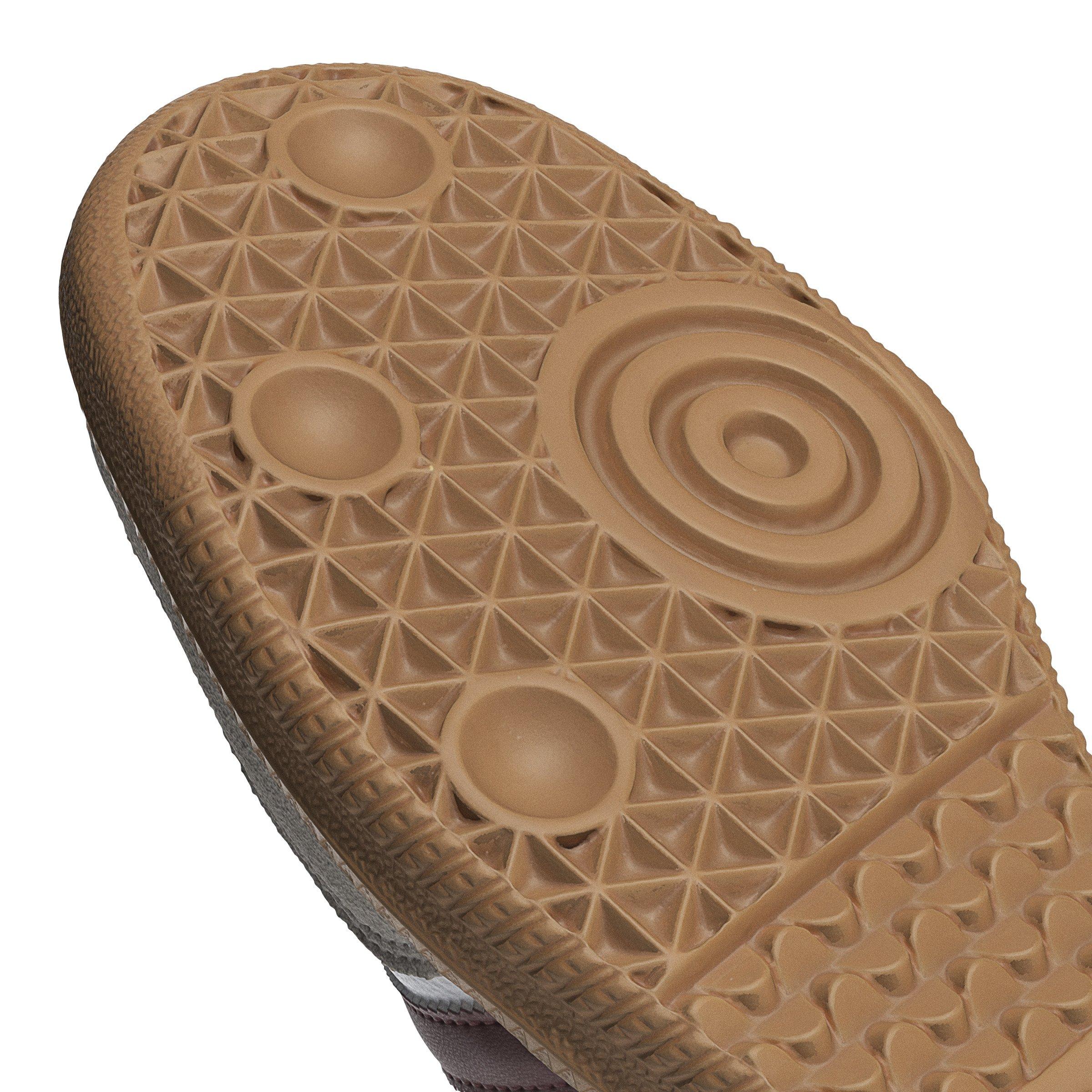 adidas Originals Samba OG "Ftwr White/Collegiate Burgundy/Gum" Men's Shoe - WHITE/BURGUNDY Thumbnail View 8