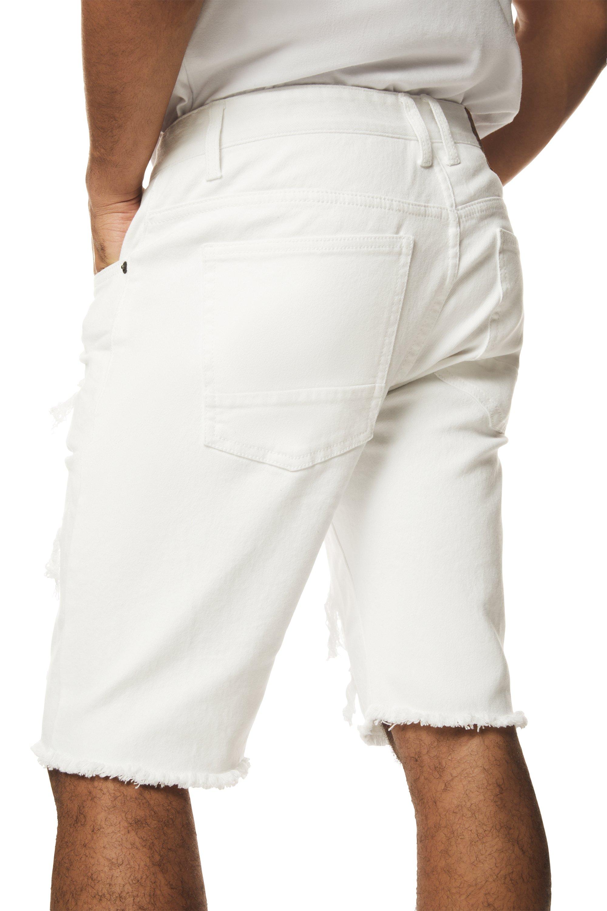 Grindhouse Essential Denim Men's White Shorts