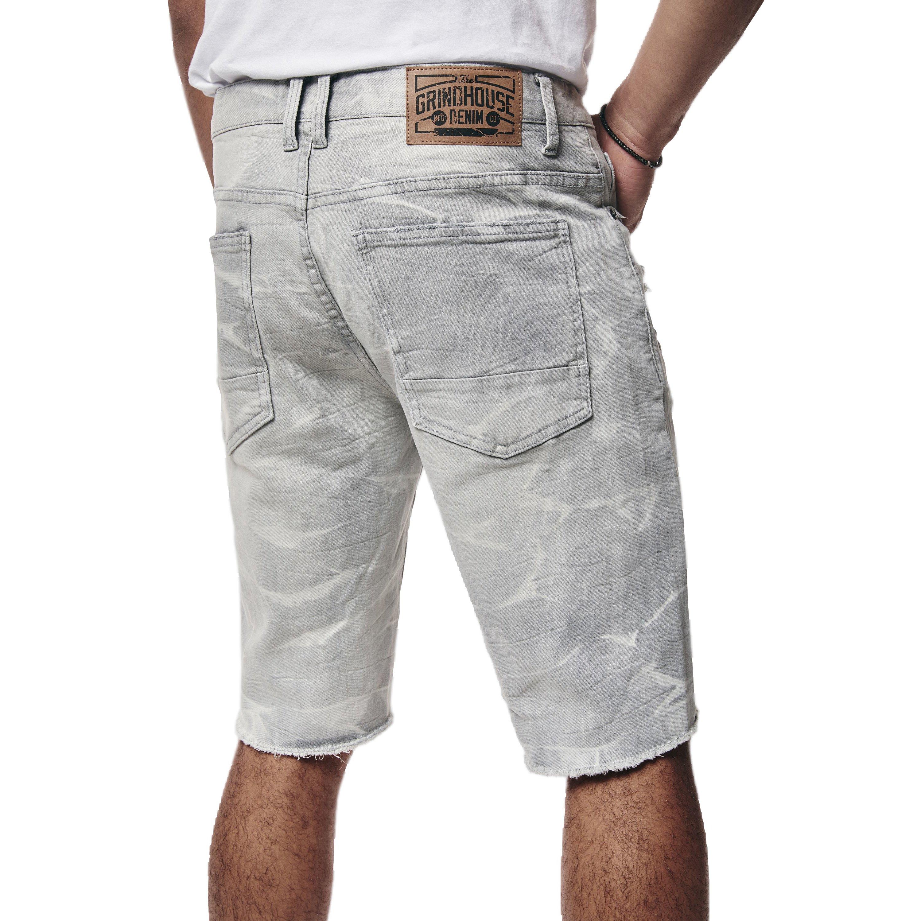 Grindhouse Essential Denim Men's Cloud Grey Shorts