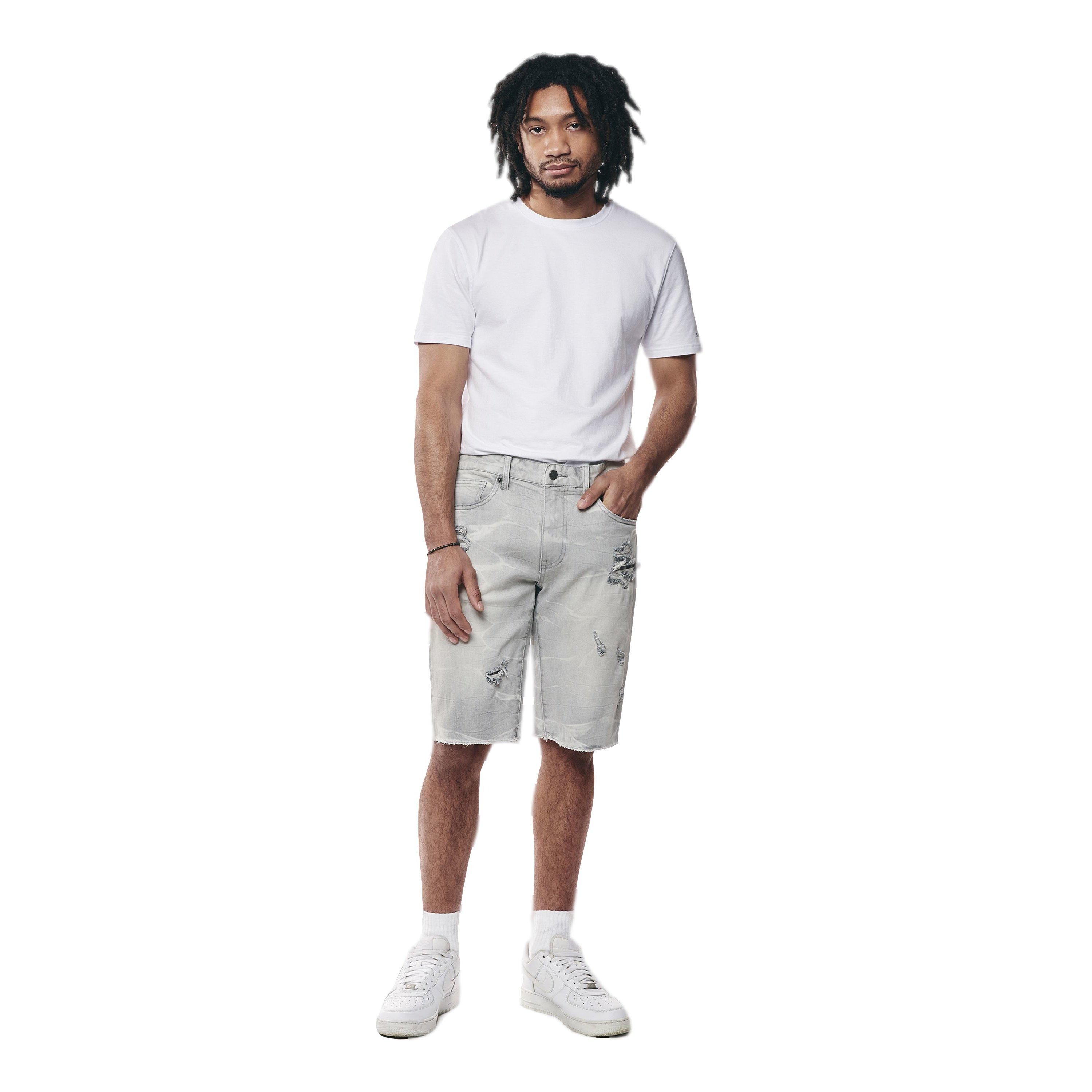 Grindhouse Essential Denim Men's Cloud Grey Shorts