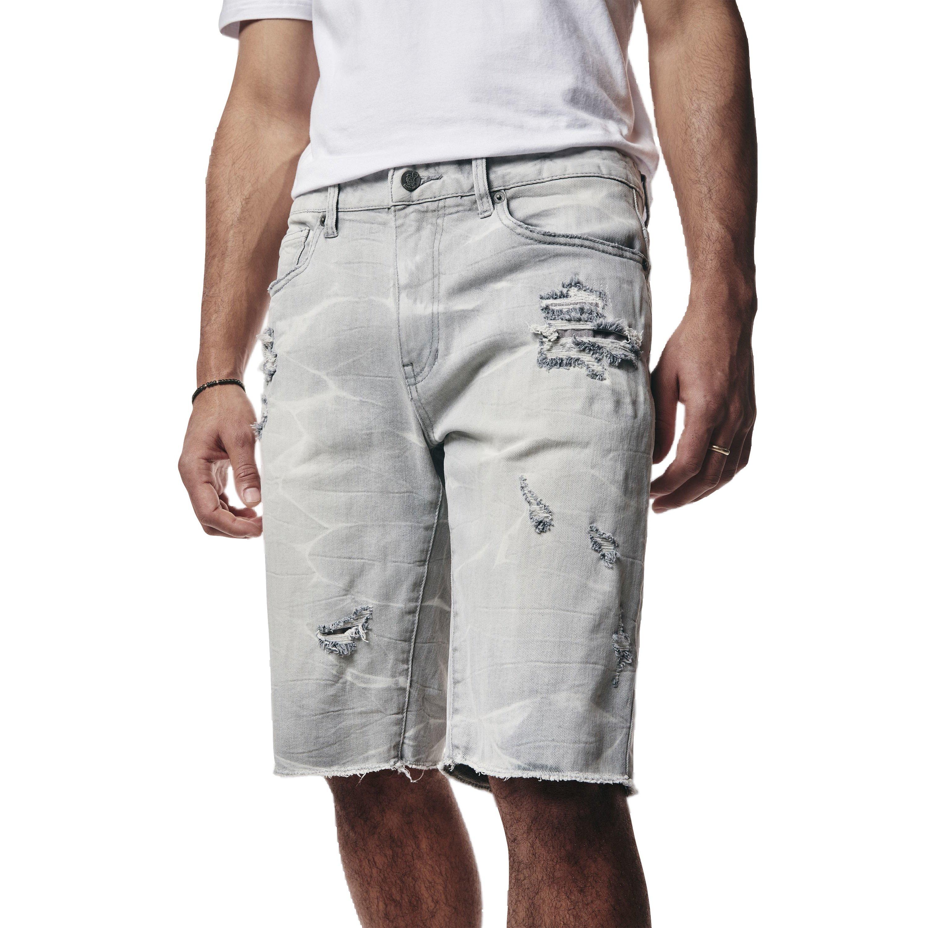 Grindhouse Essential Denim Men's Cloud Grey Shorts