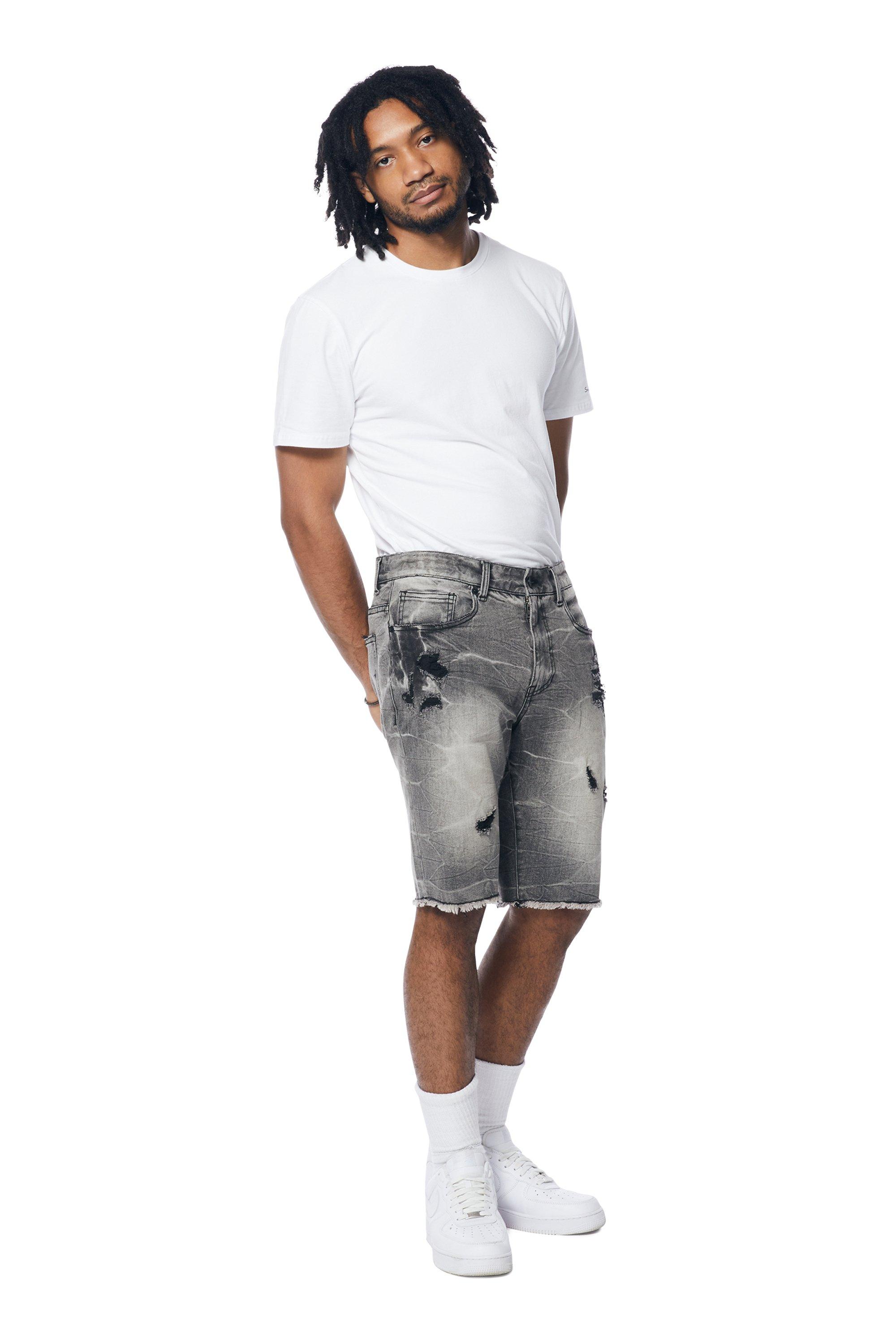 Grindhouse Lightning Essentials Denim Men's Black Shorts