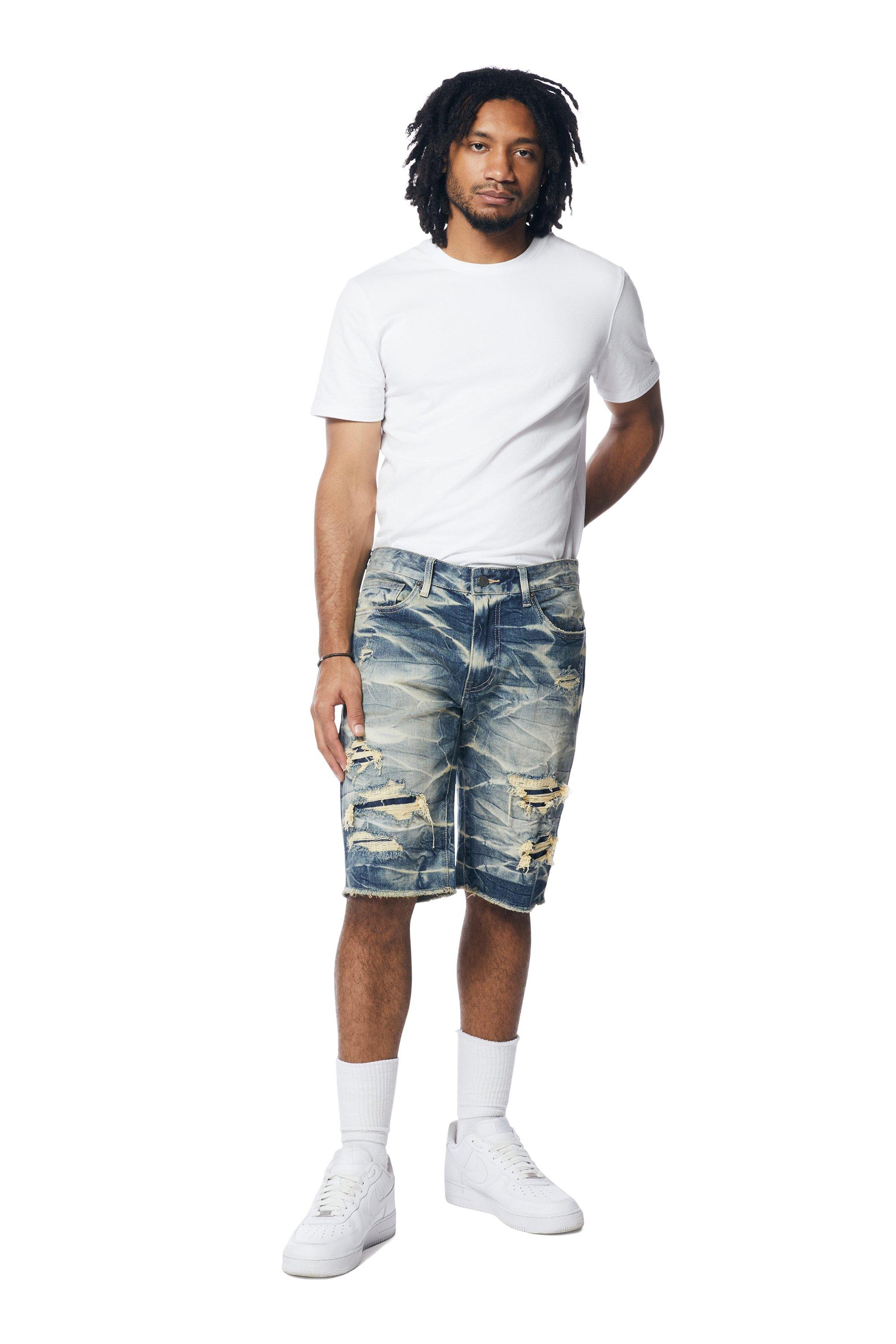 Grindhouse Westport Blue Essential Denim Men's Shorts