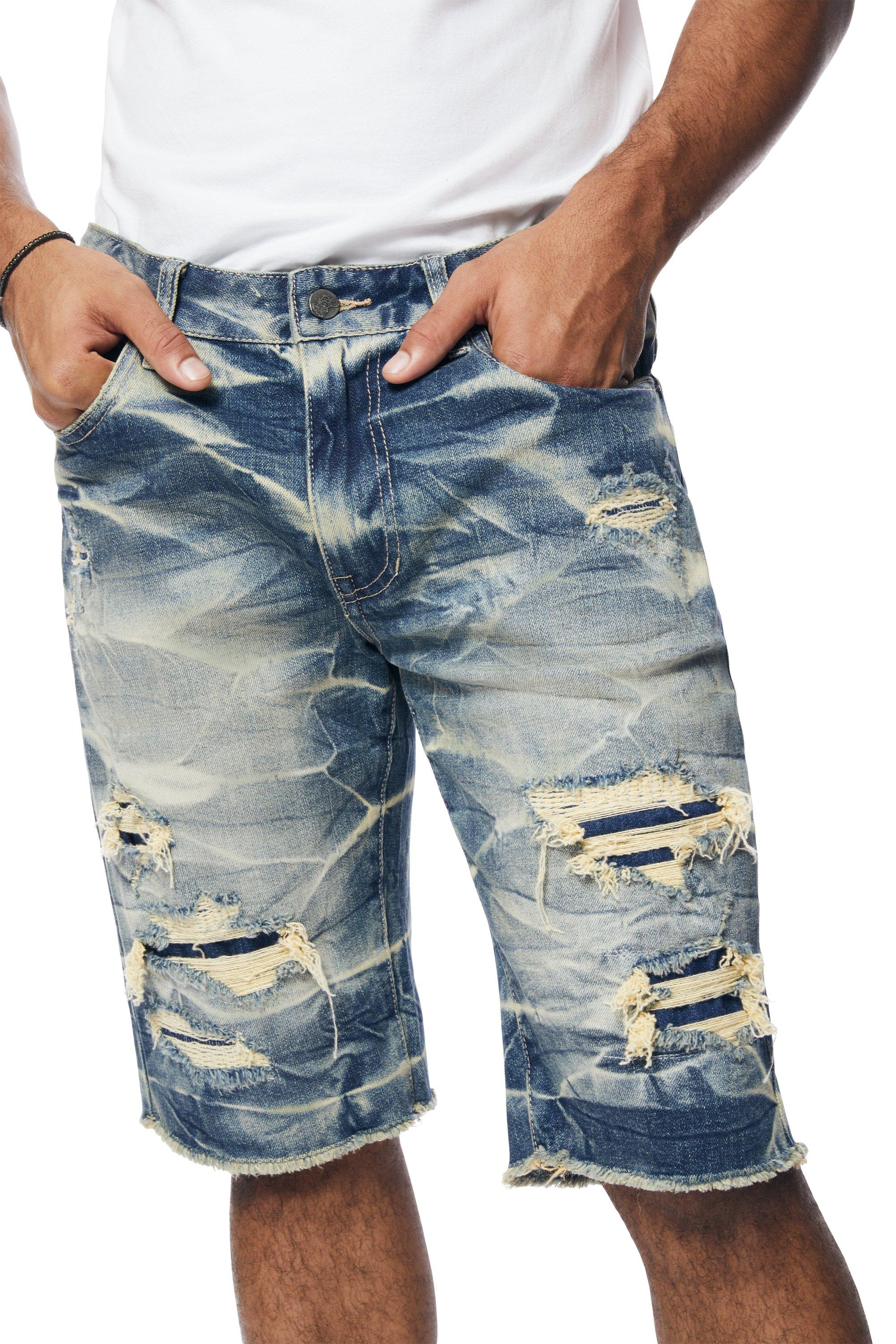 Grindhouse Westport Blue Essential Denim Men's Shorts