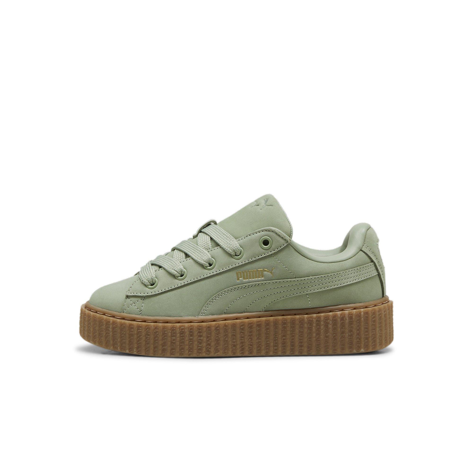 PUMA x Fenty Creeper Phatty Grade School Kids' "Earth Tone Green" Shoe