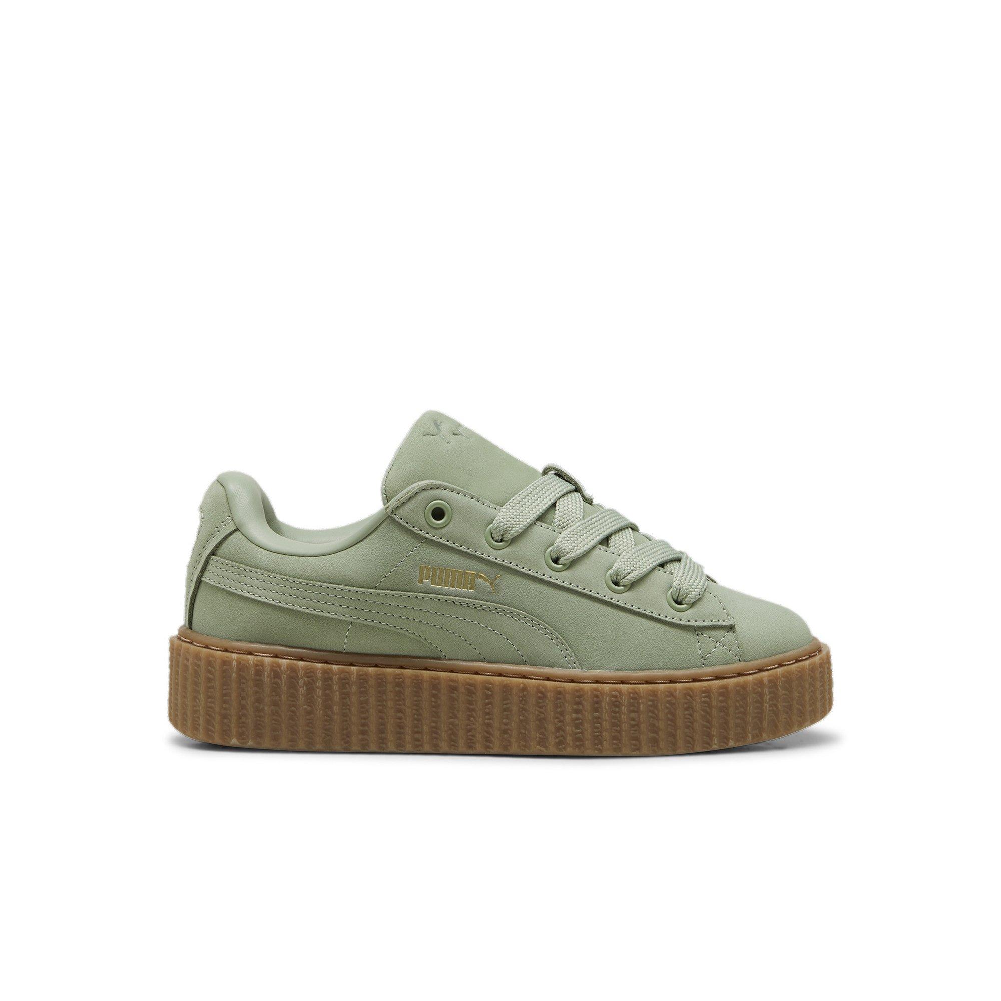 PUMA x Fenty Creeper Phatty "Earth Tone Green" Grade School Kids' Shoe - GREEN