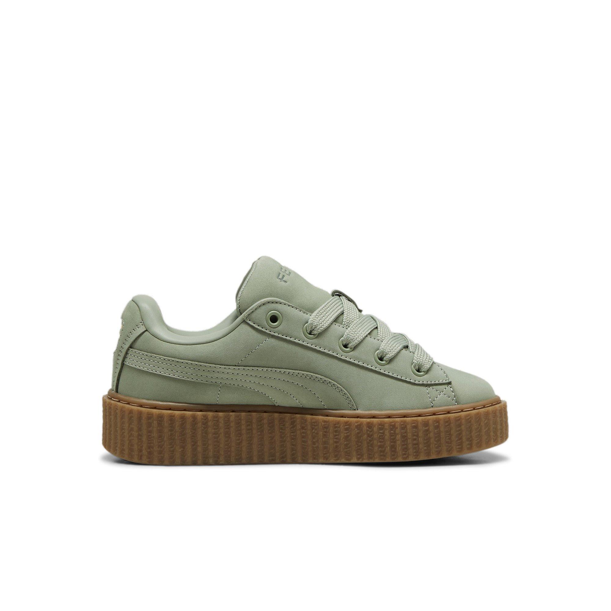 PUMA x Fenty Creeper Phatty Grade School Kids' "Earth Tone Green" Shoe