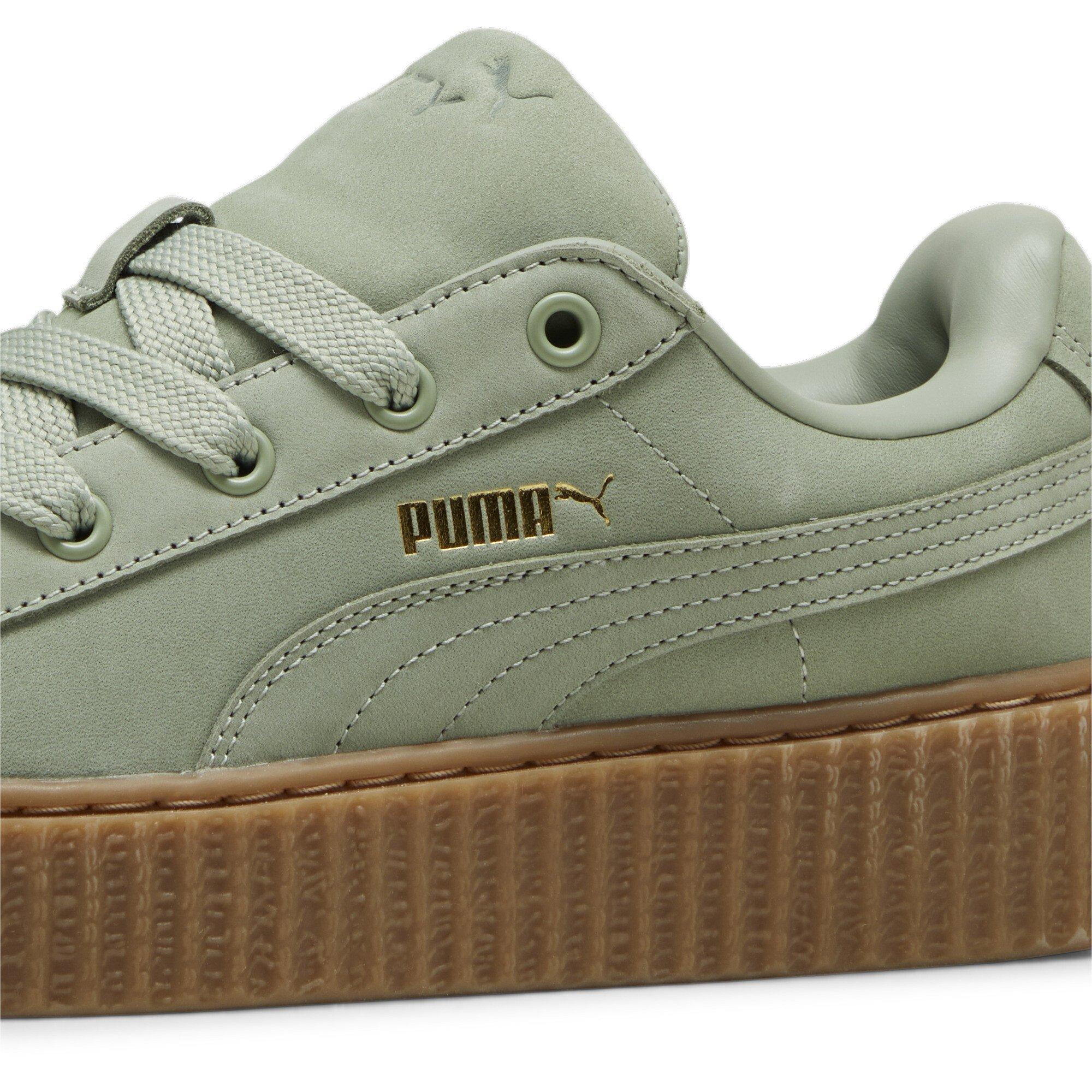 PUMA x Fenty Creeper Phatty Grade School Kids' "Earth Tone Green" Shoe