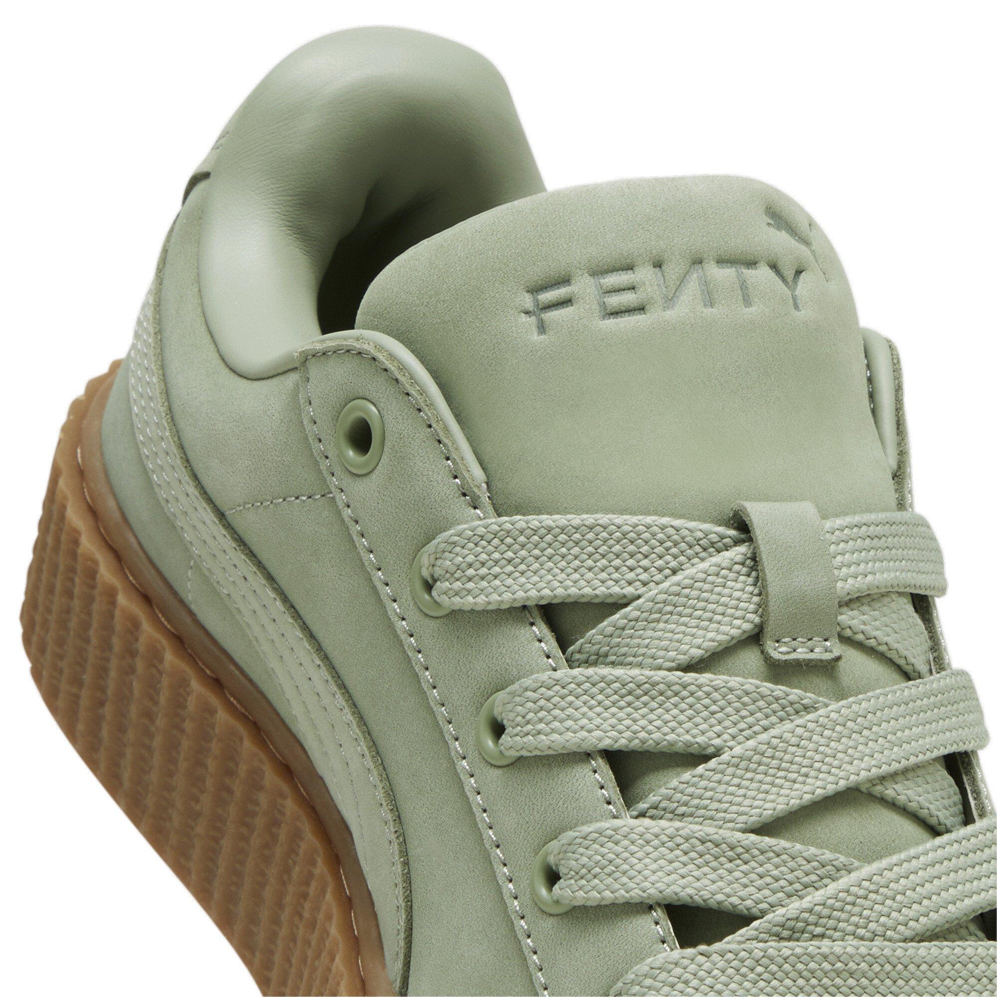 PUMA x Fenty Creeper Phatty Grade School Kids' "Earth Tone Green" Shoe