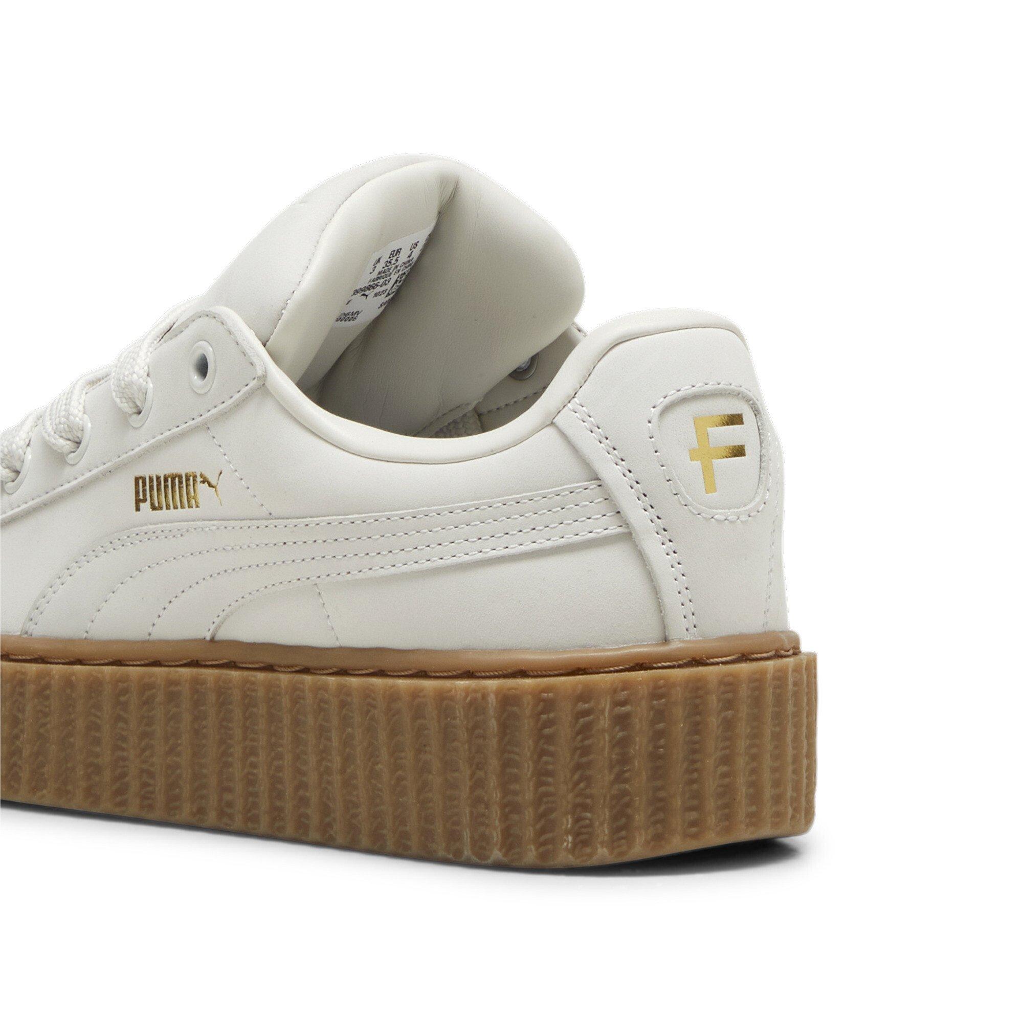 PUMA x Fenty Creeper Phatty Grade School Kids' "Earth Tone White" Shoe