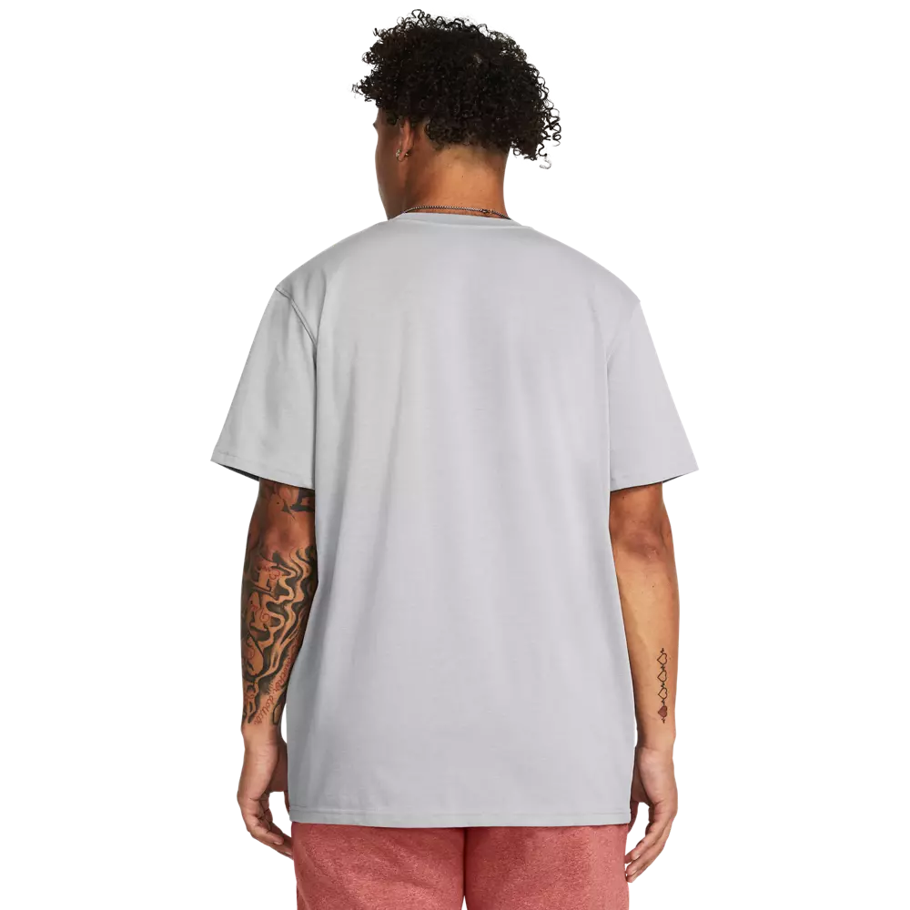 Under Armour Men's Armour Label Tee - GREY