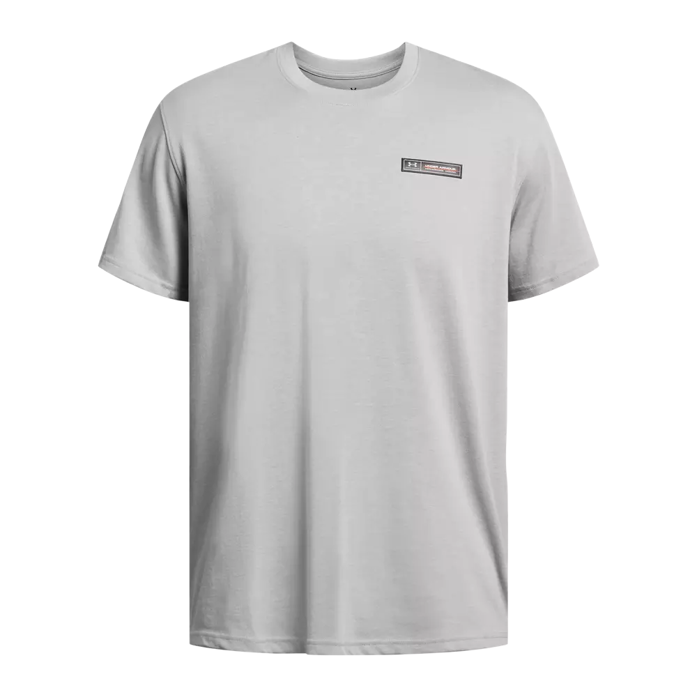 Under Armour Men's Armour Label Tee - GREY