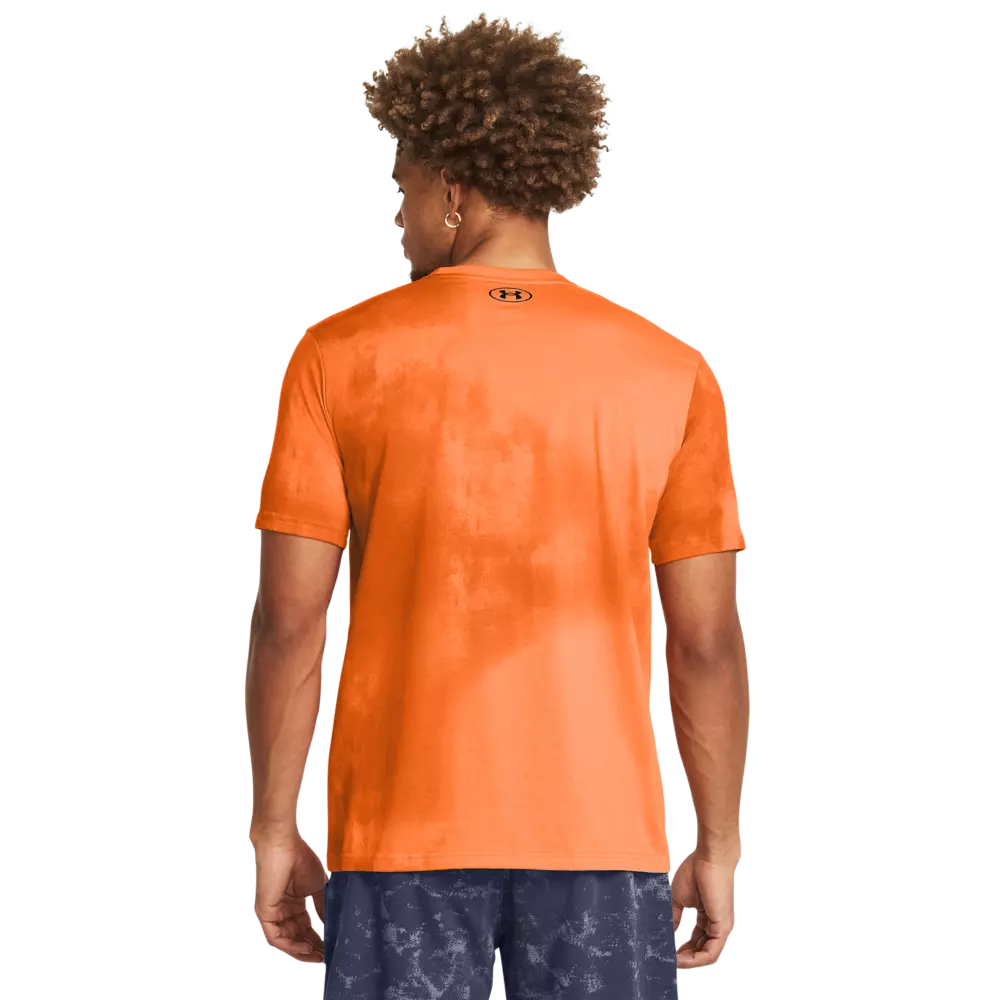 Under Armour Men's Project Rock Payoff Tee - Orange - ORANGE