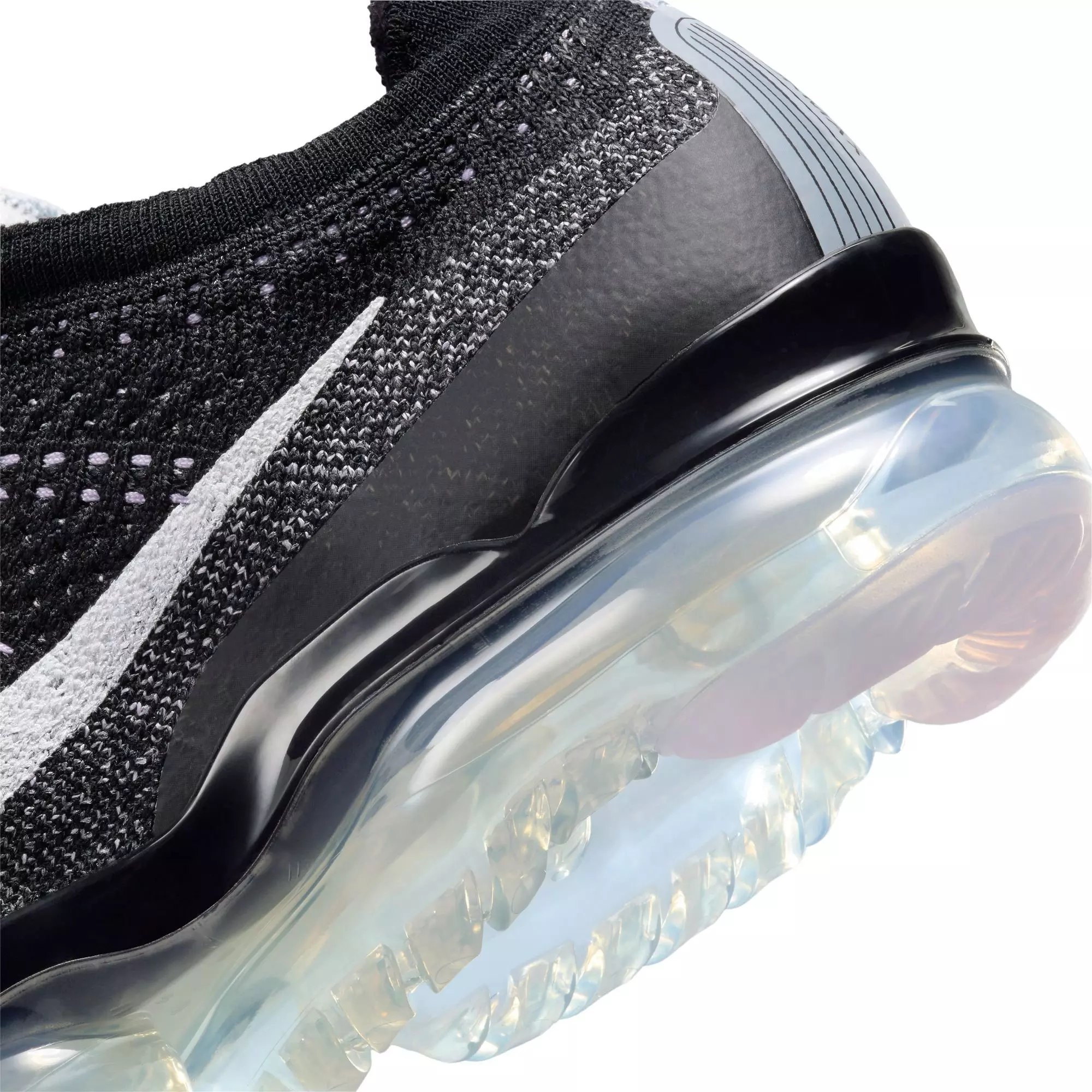 Nike Air VaporMax 2023 Flyknit "Black/White/Blue Tint/Lilac Bloom" Men's Shoe - BLACK/WHITE