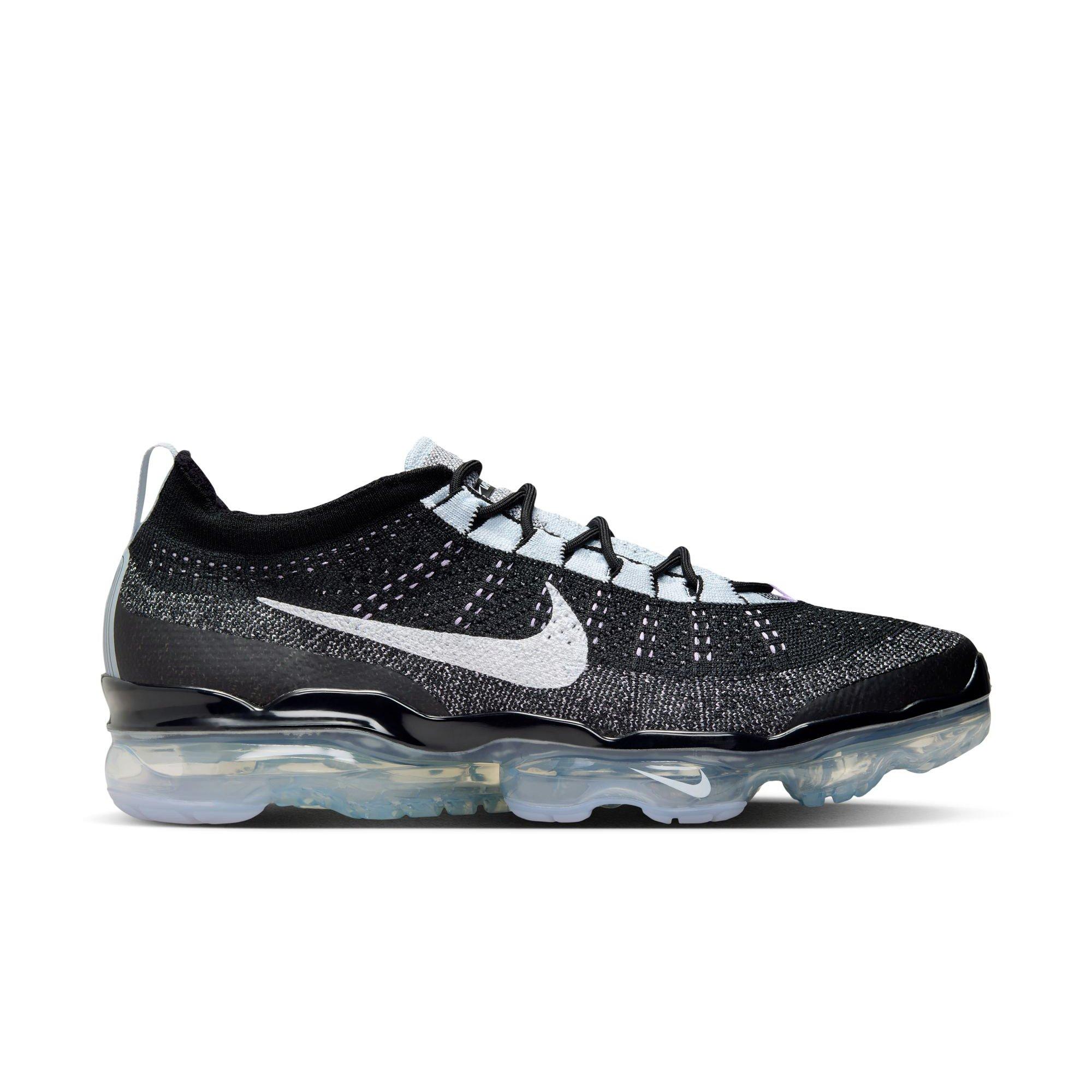 Nike Air VaporMax 2023 Flyknit "Black/White/Blue Tint/Lilac Bloom" Men's Shoe - BLACK/WHITE Thumbnail View 1