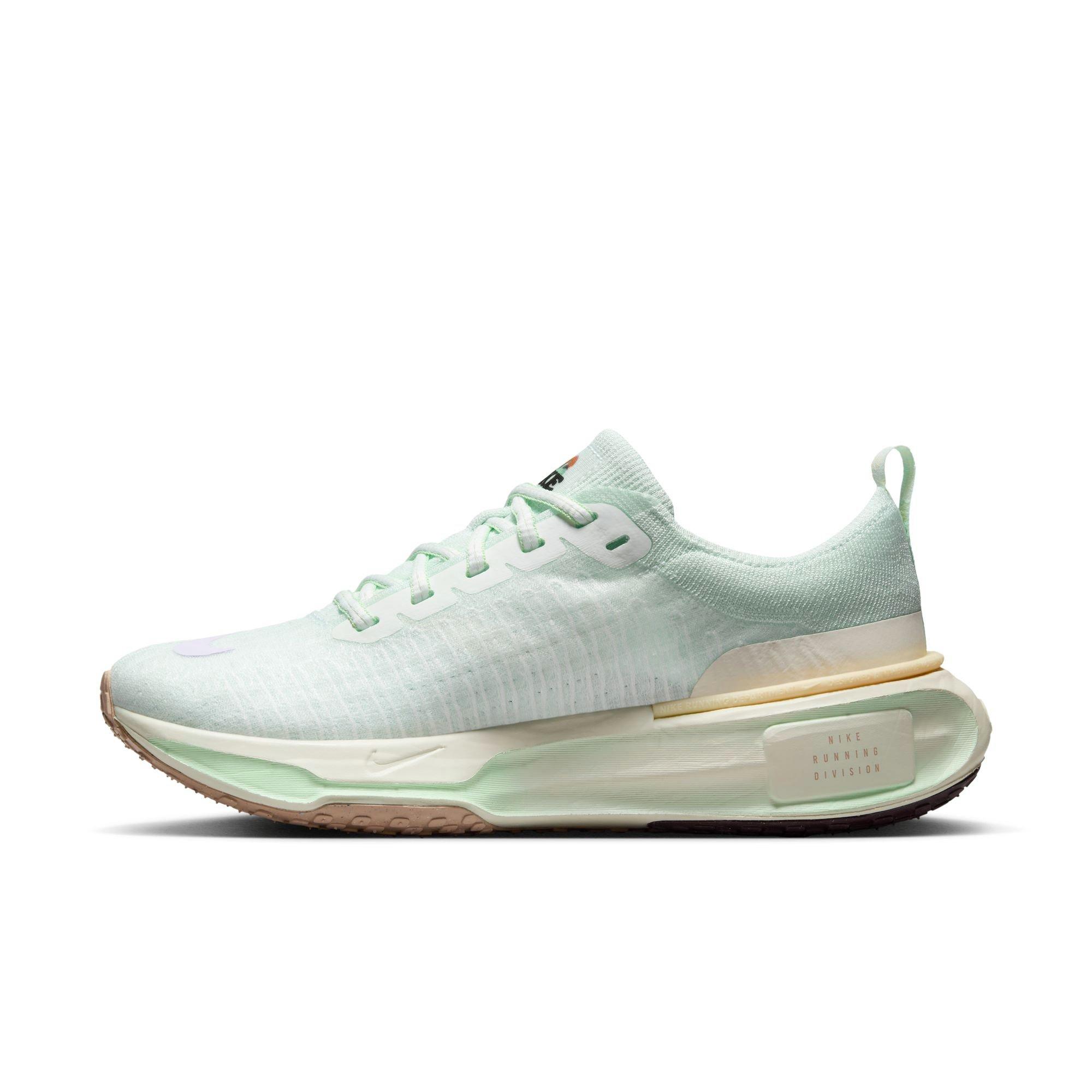 Nike Zoom Invincible 3 "Barely Green/Multi-Color/Sail" Women's Road Running Shoe - CREAM Thumbnail View 4