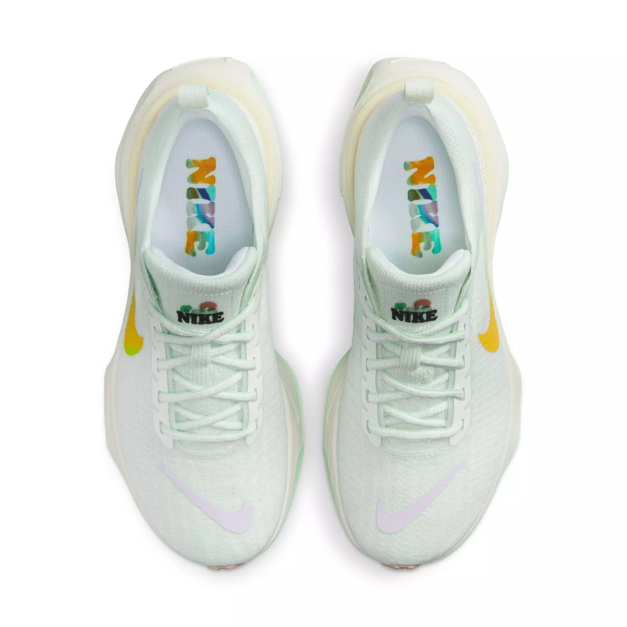 Nike Zoom Invincible 3 "Barely Green/Multi-Color/Sail" Women's Road Running Shoe - CREAM