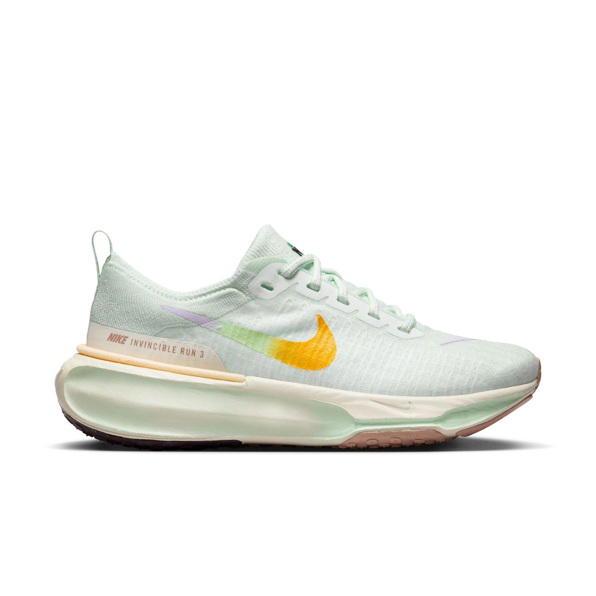 Nike Zoom Invincible 3 "Barely Green/Multi-Color/Sail" Women's Road Running Shoe - CREAM Thumbnail View 1