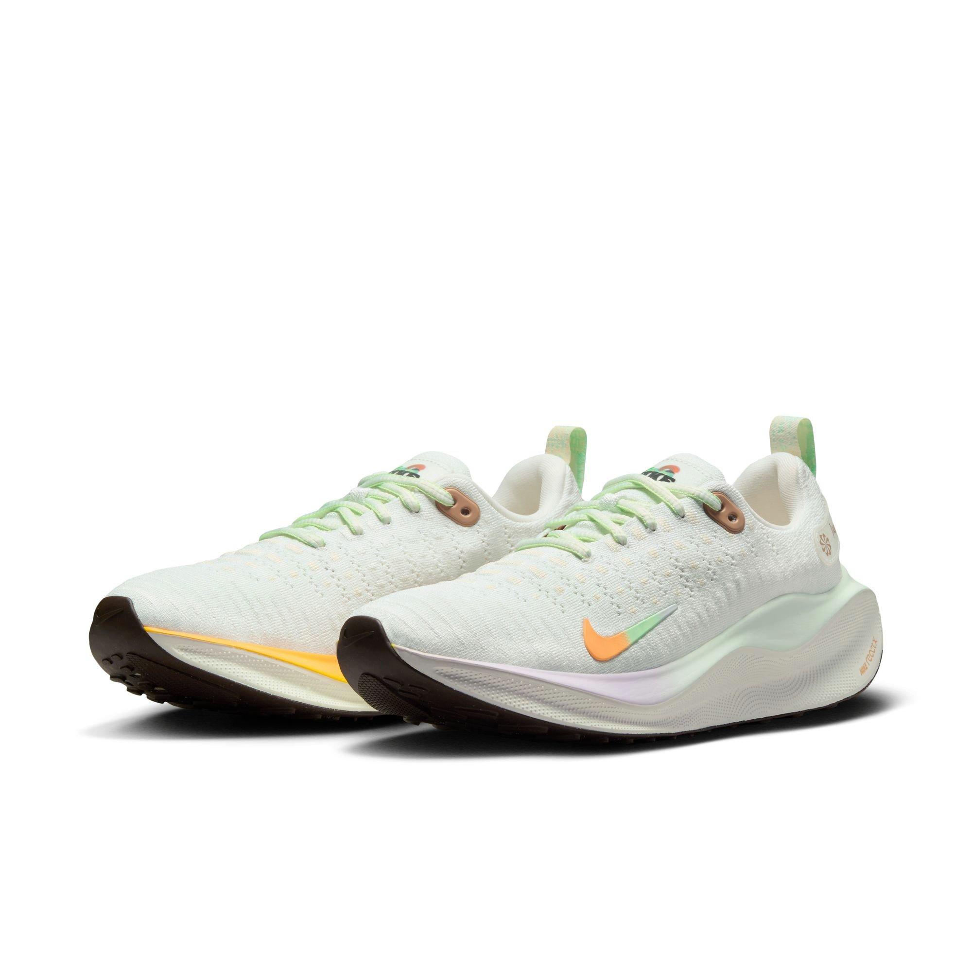 Nike InfinityRN 4 "White/Multi/Sail/Vapor Green" Women's Running Shoe - WHITE/MULTI Thumbnail View 5