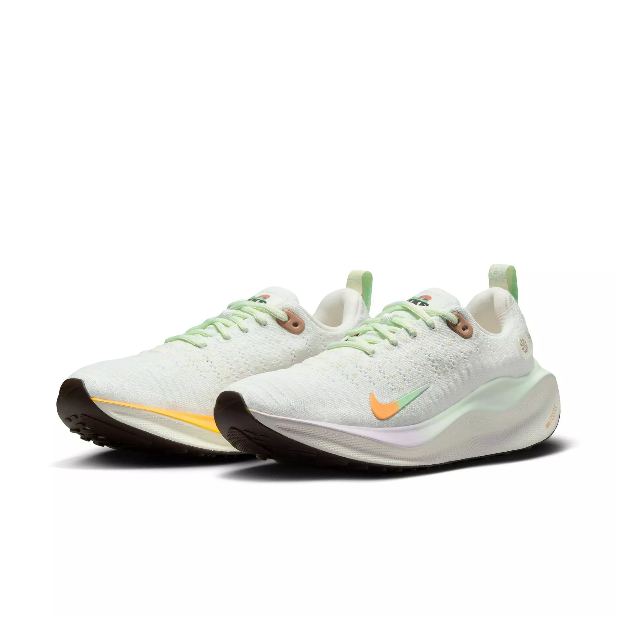 Nike InfinityRN 4 "White/Multi/Sail/Vapor Green" Women's Running Shoe - WHITE/MULTI