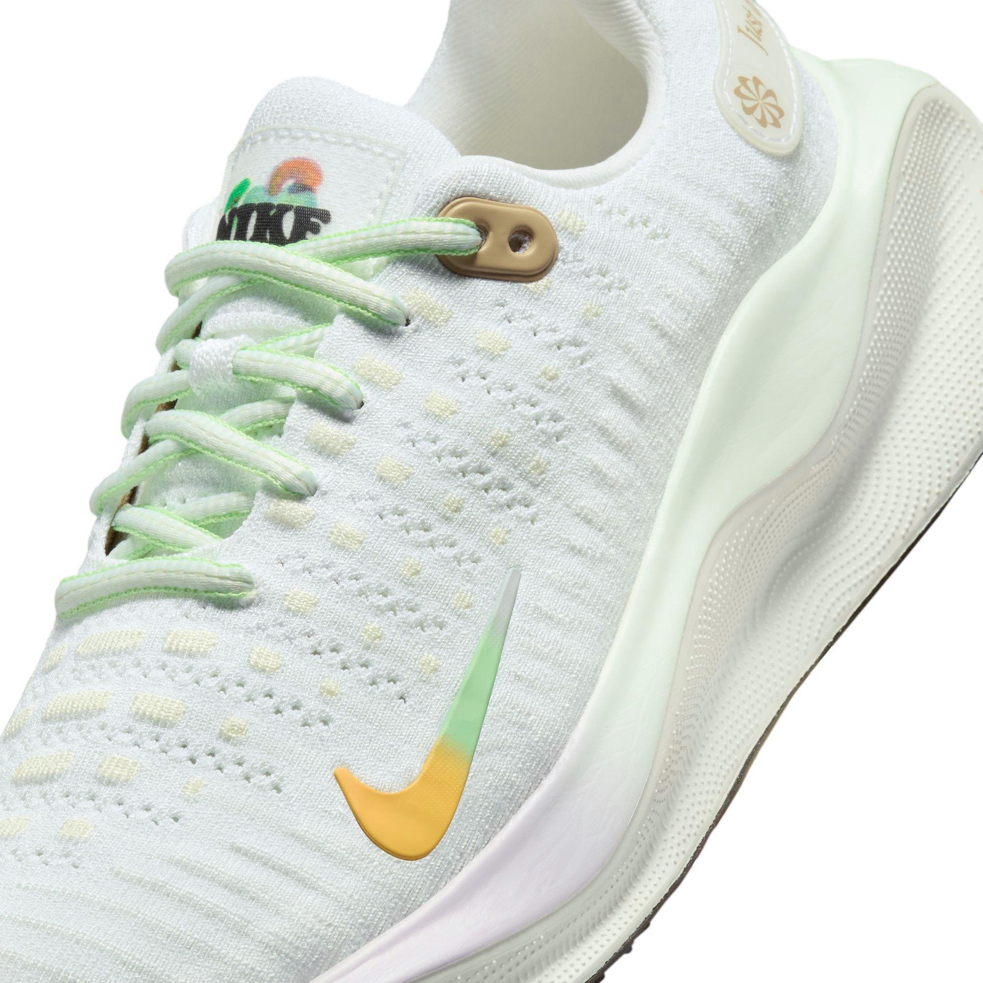 Nike InfinityRN 4 "White/Multi/Sail/Vapor Green" Women's Running Shoe - WHITE/MULTI Thumbnail View 9