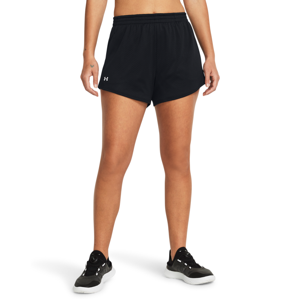 Under Armour Women's Play-Up Mesh 2.0 Shorts-Black - BLACK Thumbnail View 1