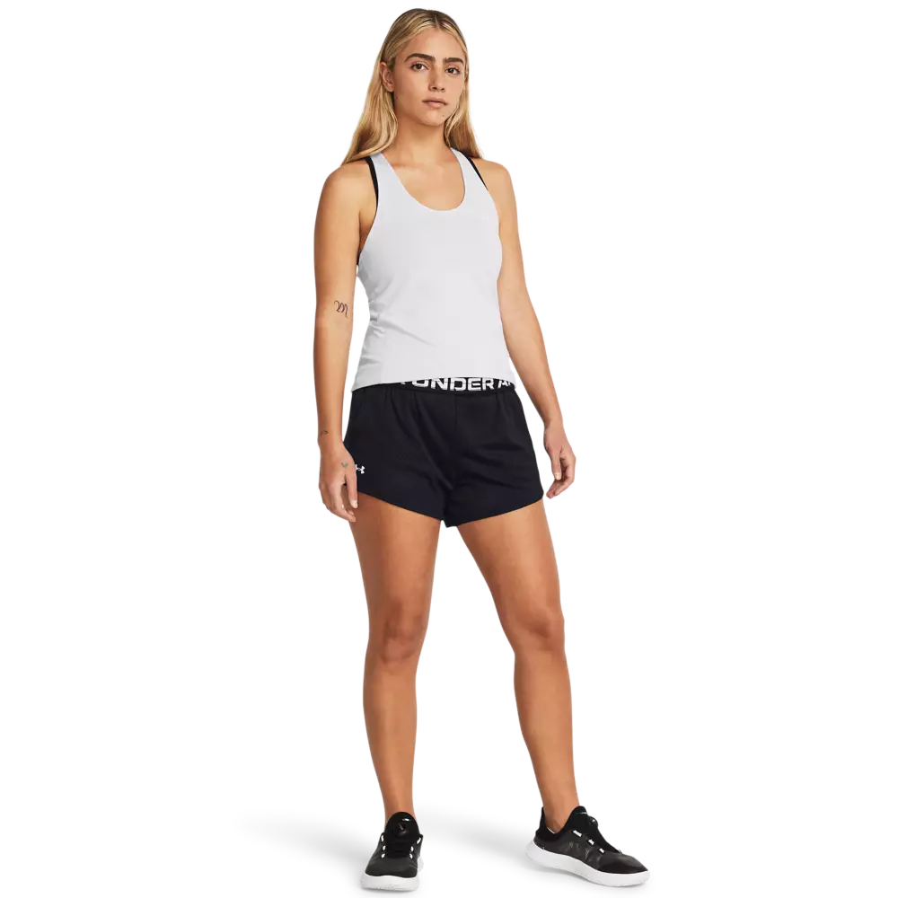 Under Armour Women's Play-Up Mesh 2.0 Shorts-Black - BLACK
