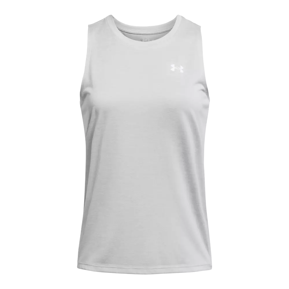 Under Armour Women's Tech Twist Tank-Lt Grey - LT GREY