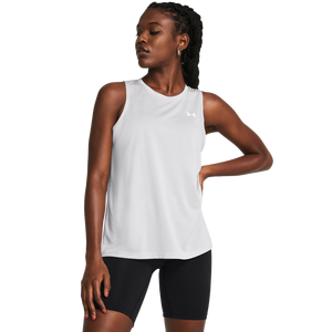 Under Armour Women's Tech Twist Tank-Lt Grey