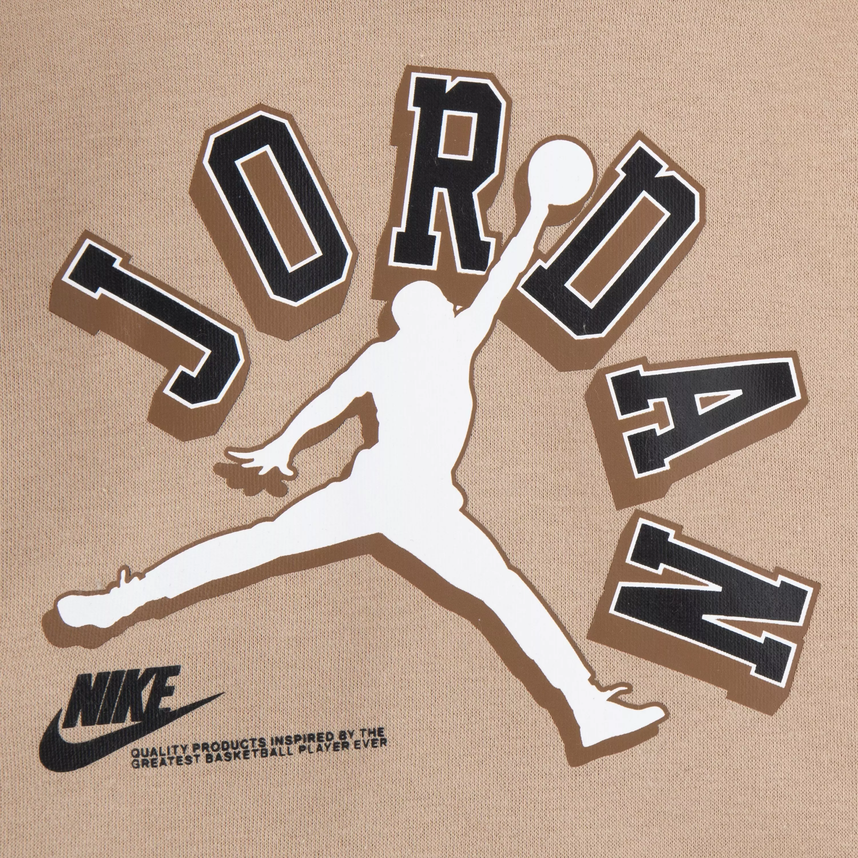 Jordan Toddler Boys' Fleece Set - Hemp - TAN