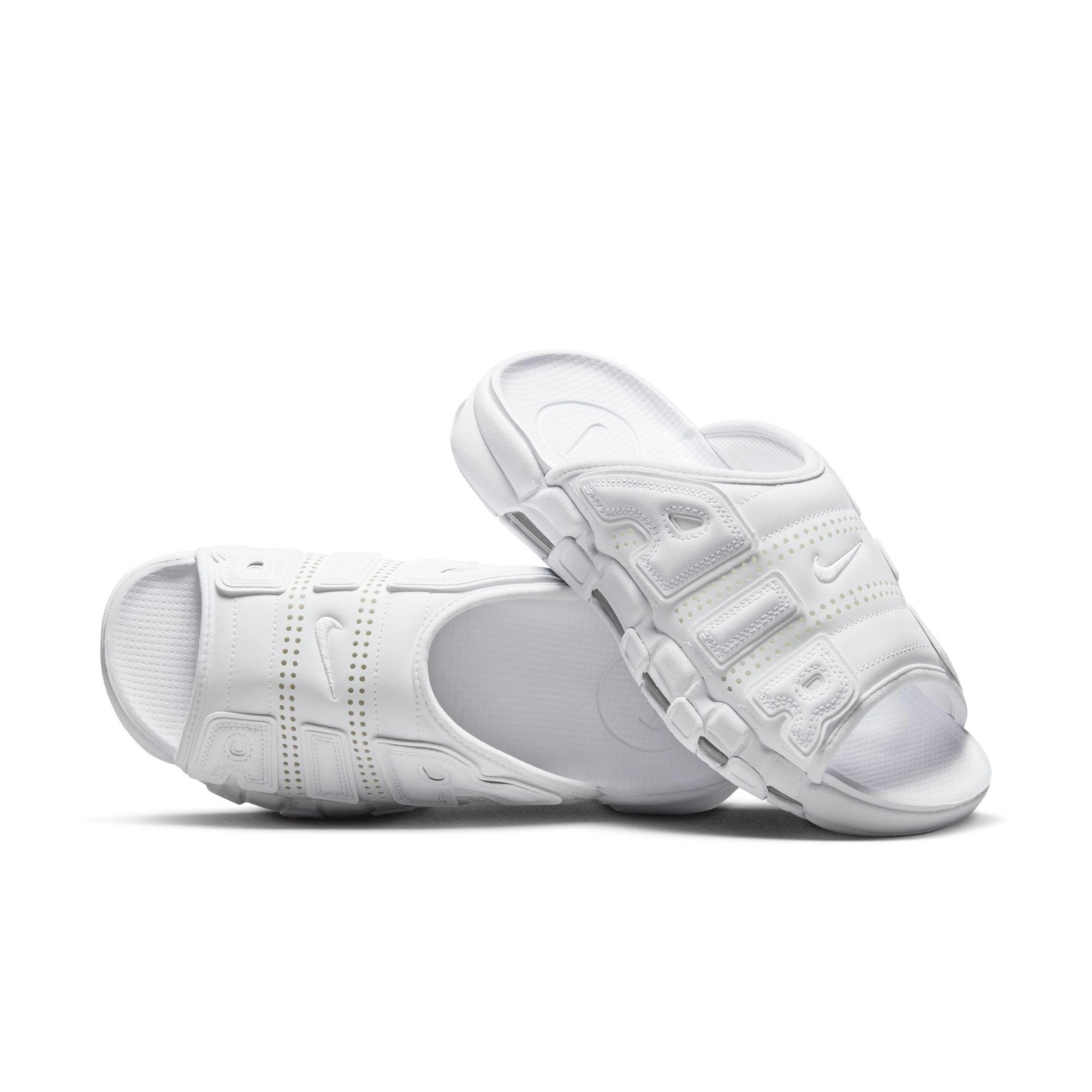 Nike Air More Uptempo Men's "White/T White" Slide