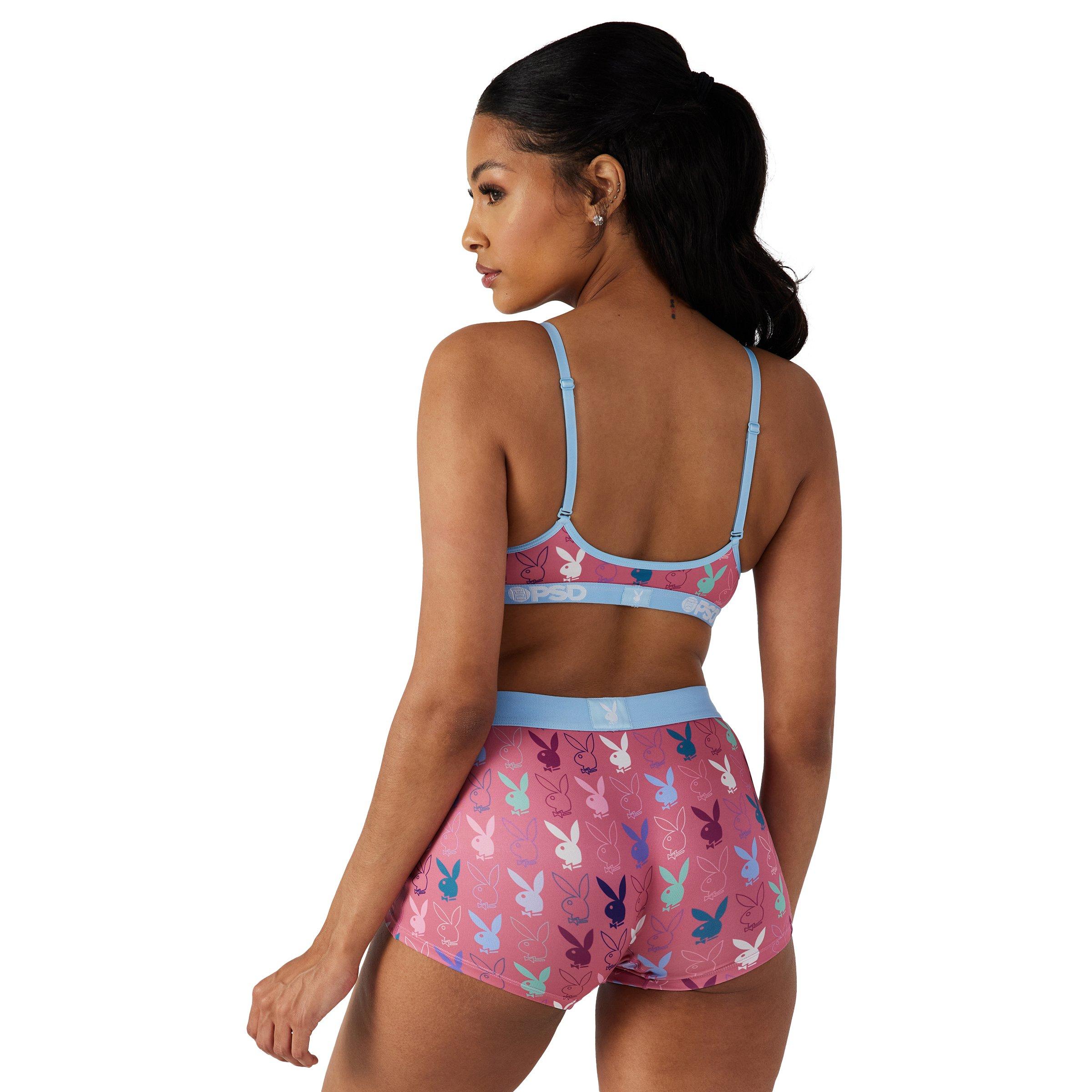 PSD Women's Playboy Pastel V-Neck Bralette - MULTI-COLOR Thumbnail View 2