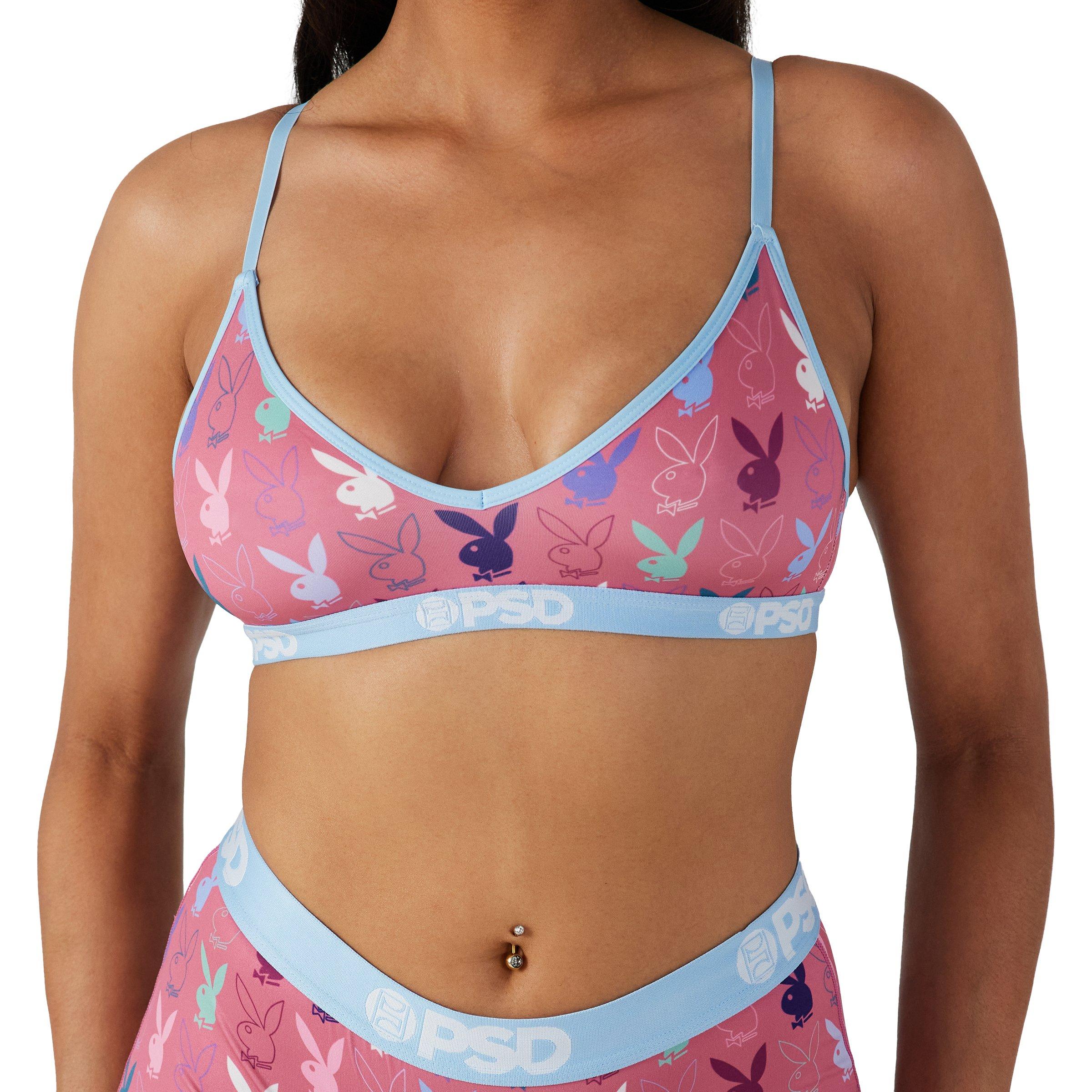 PSD Women's Playboy Pastel V-Neck Bralette - MULTI-COLOR Thumbnail View 4