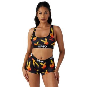 PSD Women's Playboy Flames Sports Bra