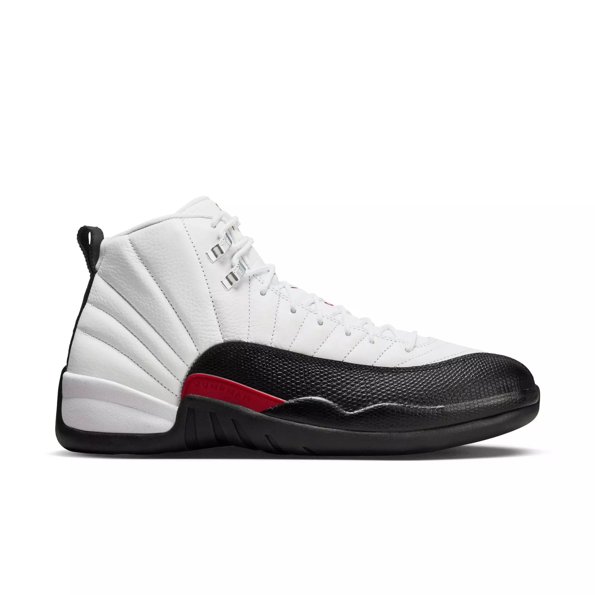 Jordan 12 Retro "Taxi Flip" Men's Shoe - WHITE/GYM RED/BLACK