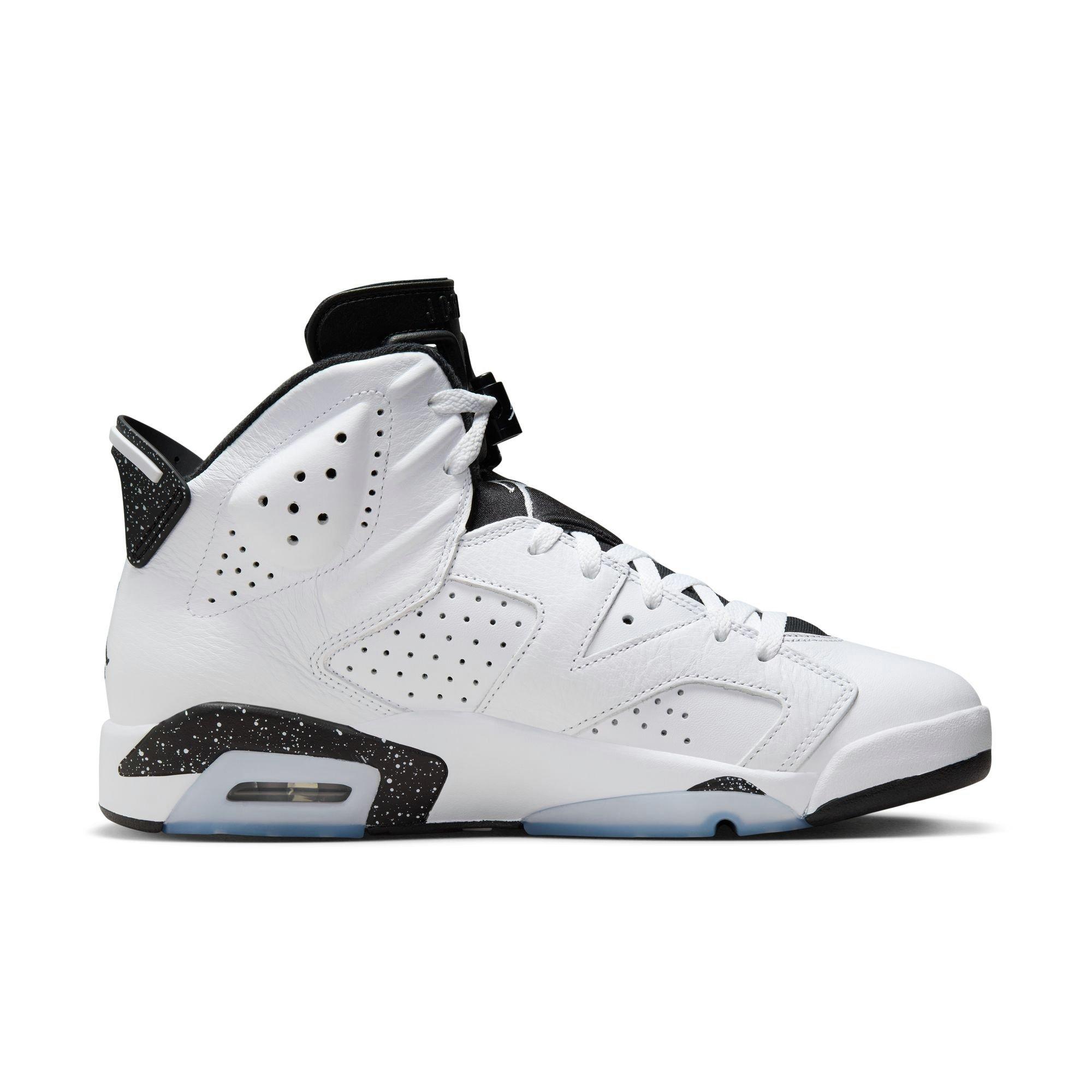Jordan 6 Retro "White/Black" Men's Shoe - WHITE/BLACK Thumbnail View 2