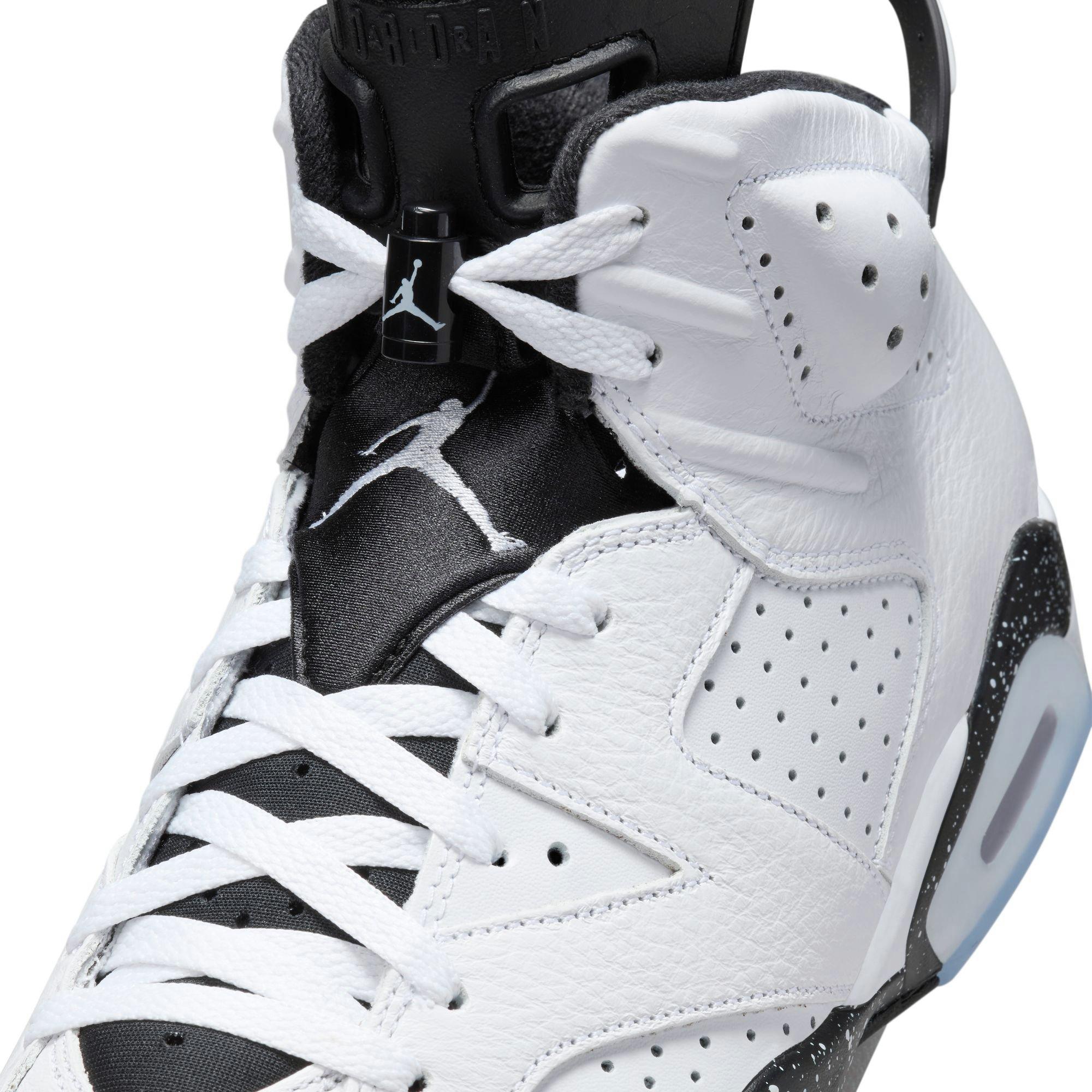 Jordan 6 Retro "White/Black" Men's Shoe - WHITE/BLACK Thumbnail View 4