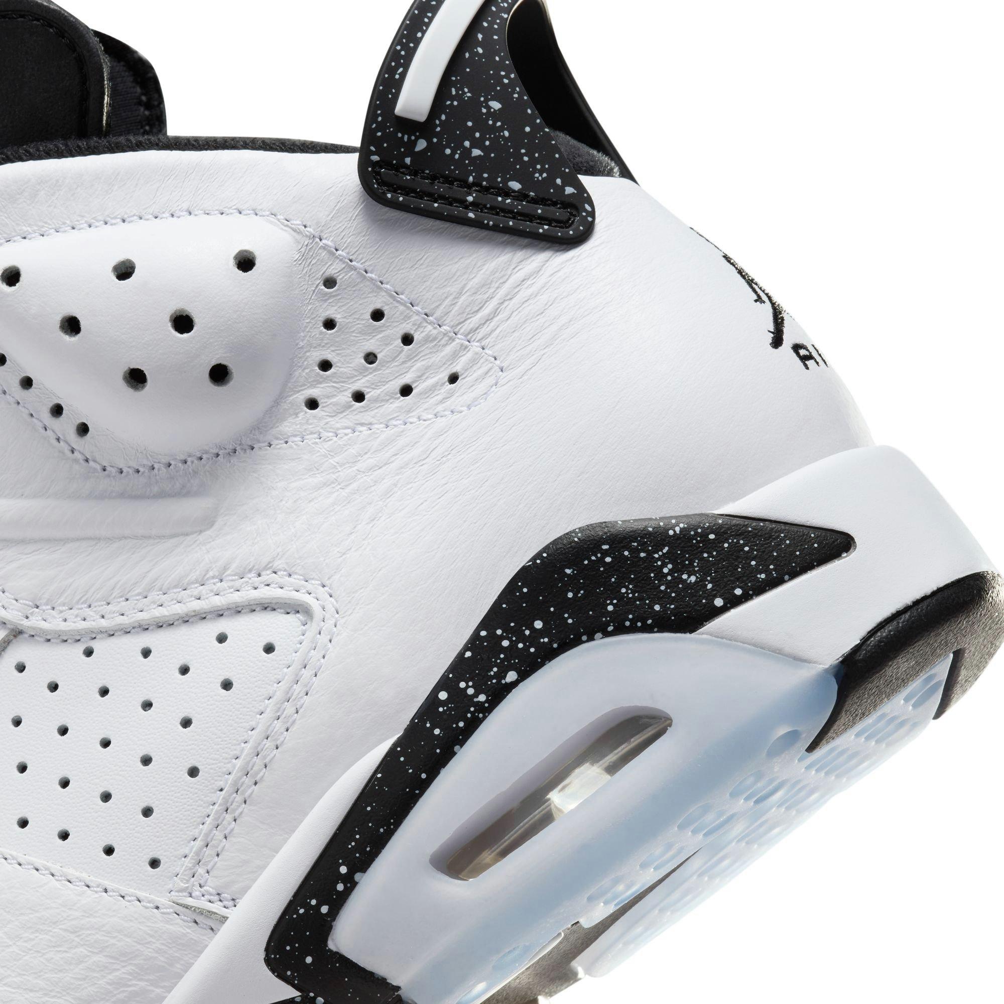 Jordan 6 Retro "White/Black" Men's Shoe - WHITE/BLACK Thumbnail View 5