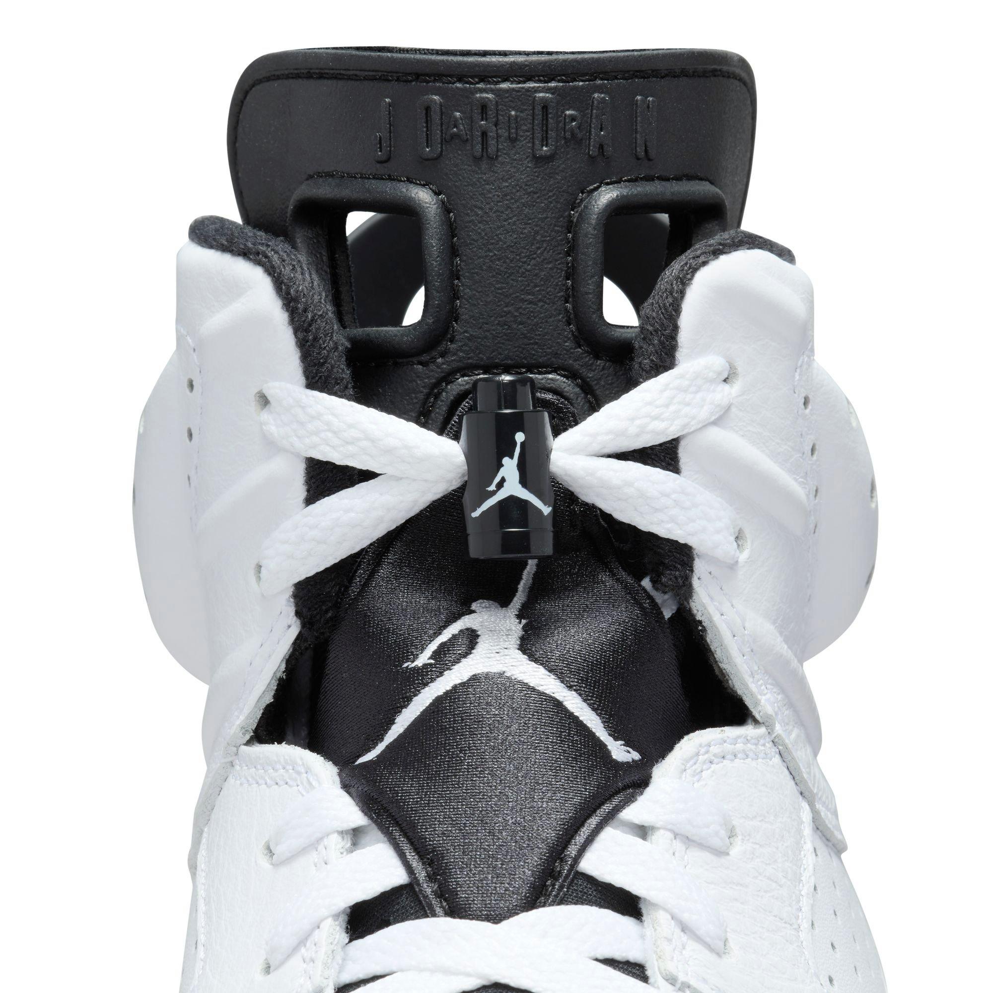 Jordan 6 Retro "White/Black" Men's Shoe - WHITE/BLACK Thumbnail View 6
