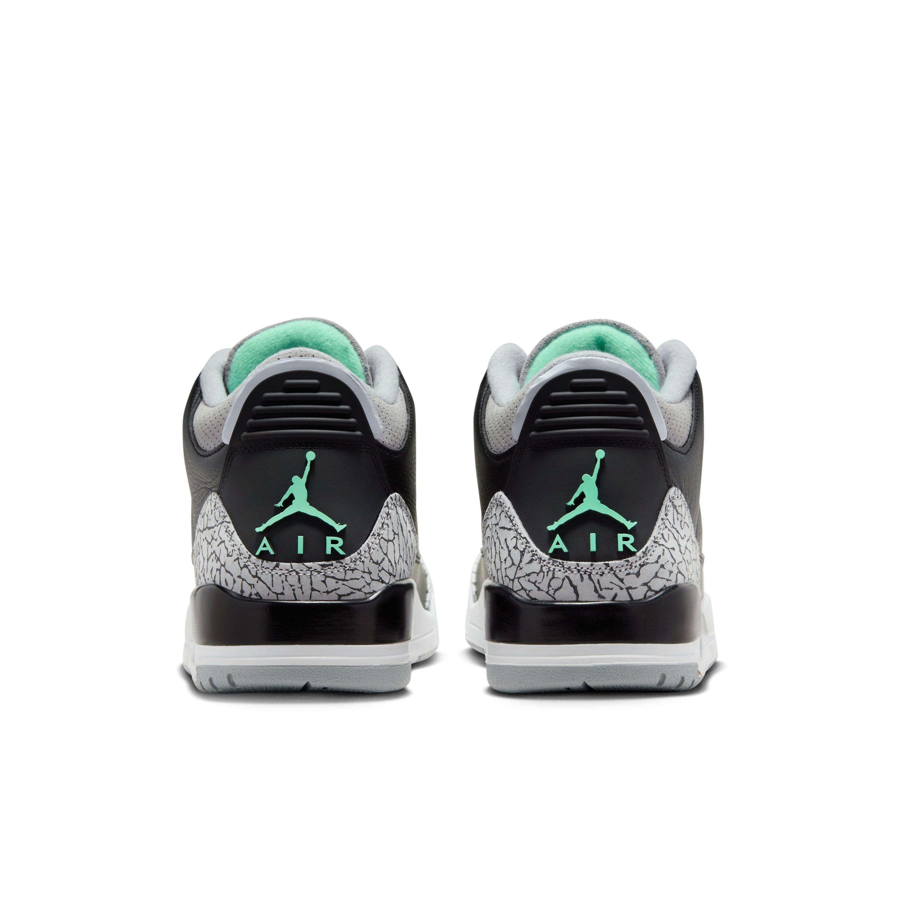 Jordan 3 Retro Men's Green Glow Shoe