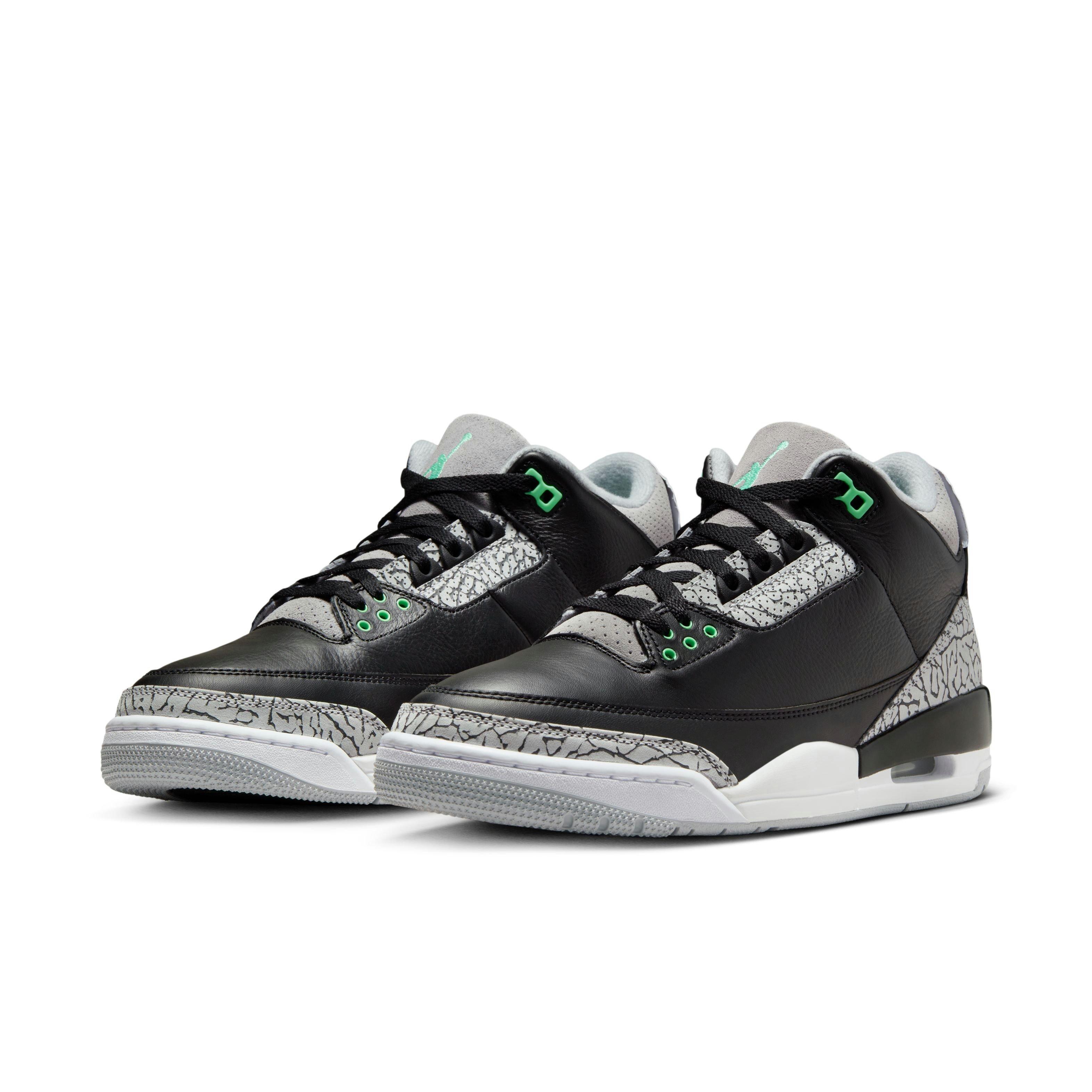 Jordan 3 Retro Men's Green Glow Shoe