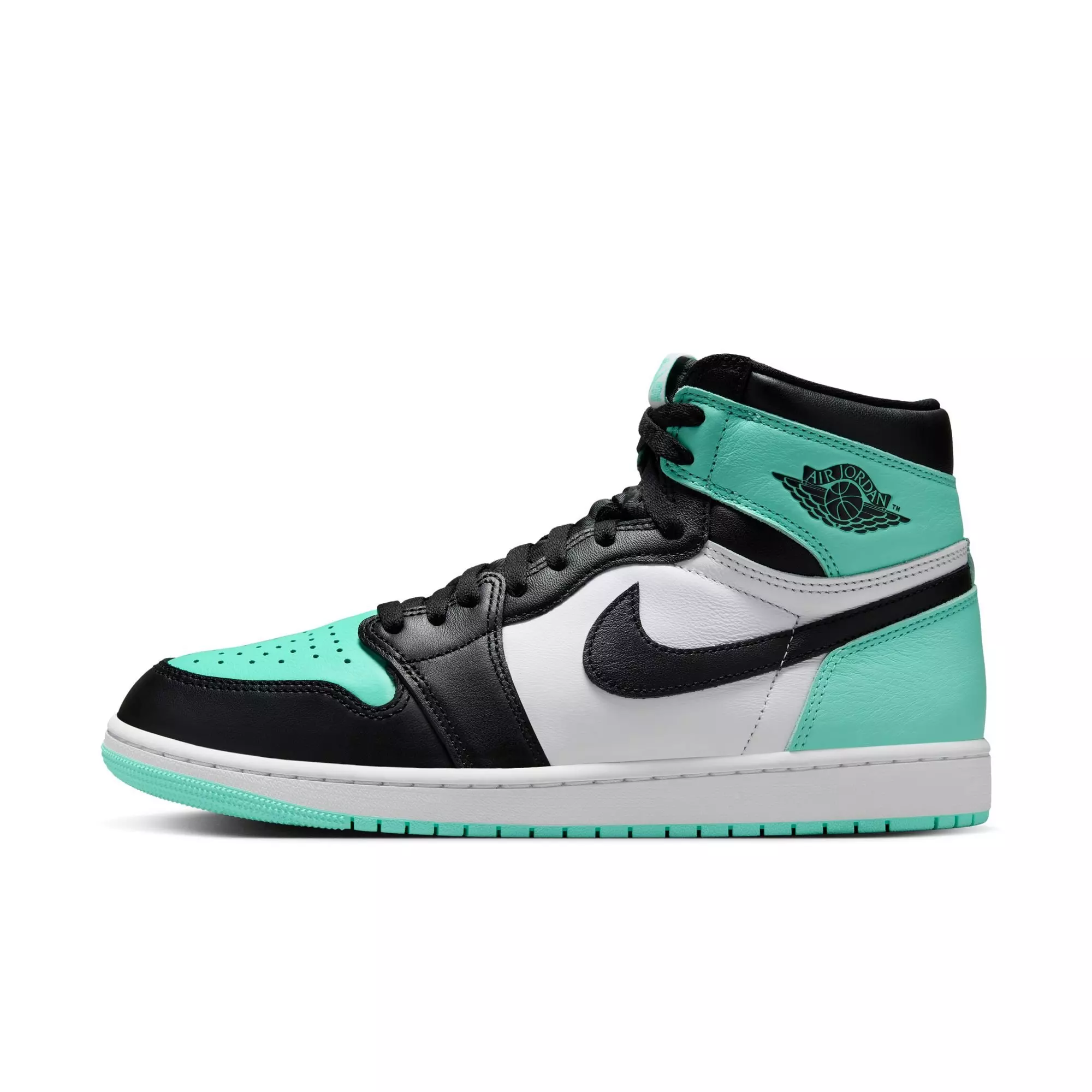 Jordan 1 Retro High OG "Green Glow" Men's Shoe - WHITE/BLACK/GREEN GLOW