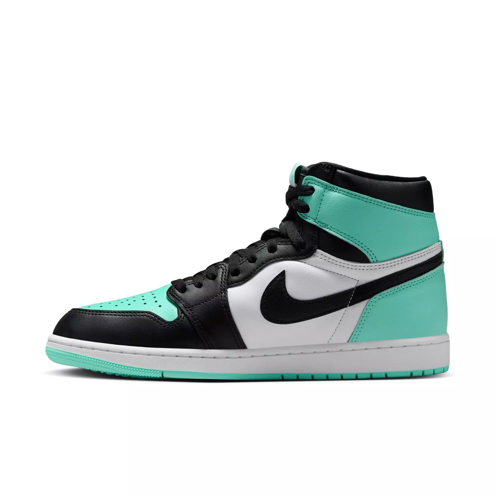 Jordan 1 Retro High OG "Green Glow" Men's Shoe - WHITE/BLACK/GREEN GLOW