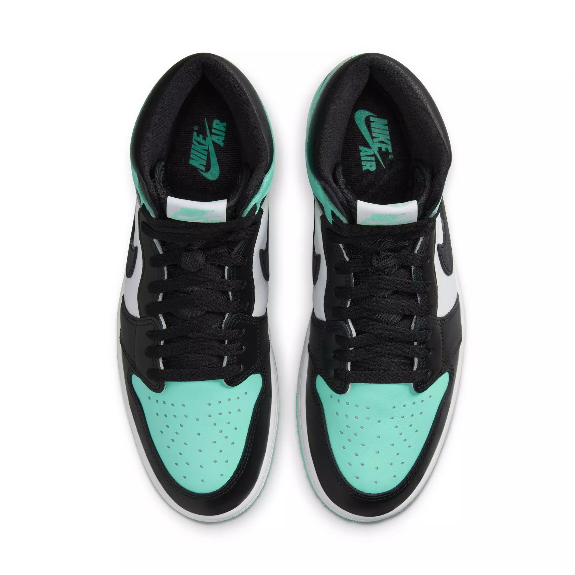 Jordan 1 Retro High OG "Green Glow" Men's Shoe - WHITE/BLACK/GREEN GLOW