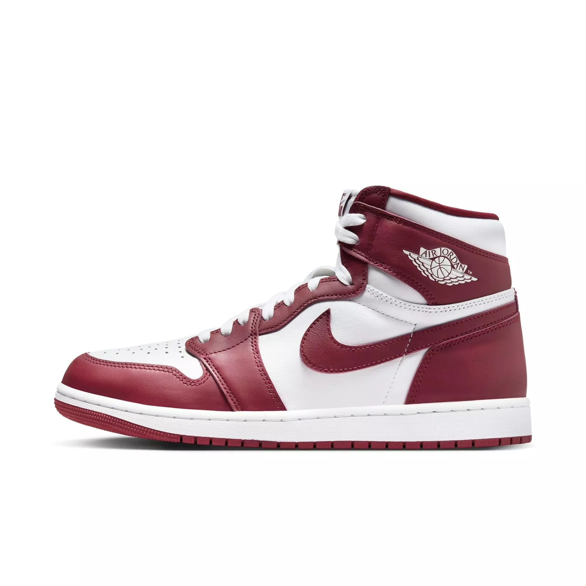 Jordan 1 Retro High OG "Artisanal Red" Men's Shoe - WHITE/TEAM RED
