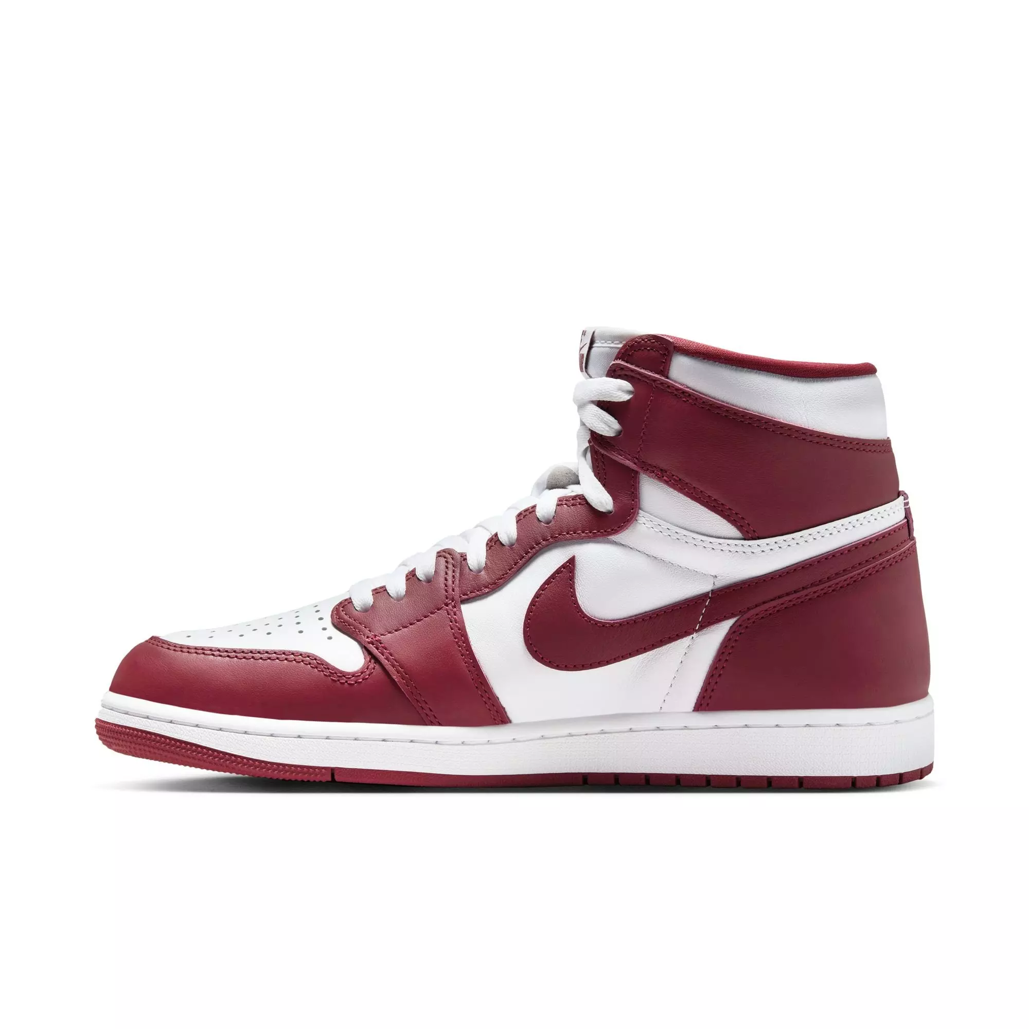 Jordan 1 Retro High OG "Artisanal Red" Men's Shoe - WHITE/TEAM RED