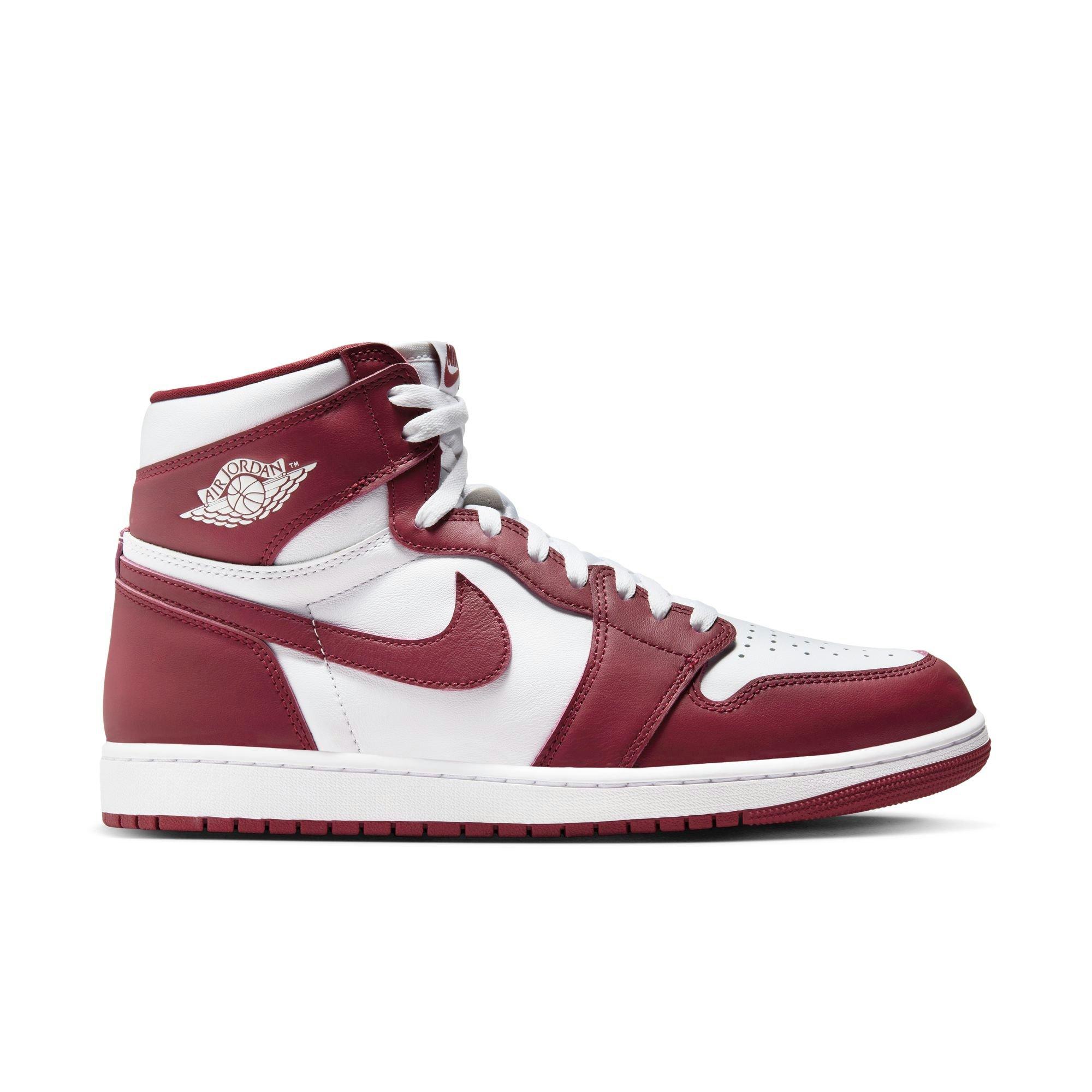 Jordan 1 Retro High OG "Artisanal Red" Men's Shoe - WHITE/TEAM RED Thumbnail View 1