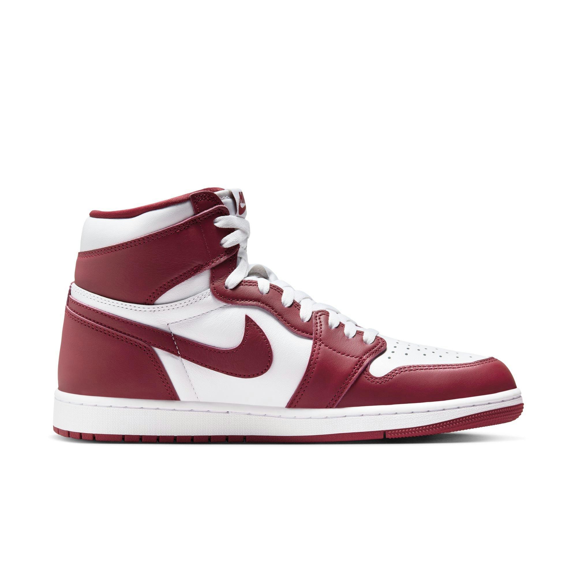 Jordan 1 Retro High OG "Artisanal Red" Men's Shoe - WHITE/TEAM RED Thumbnail View 2