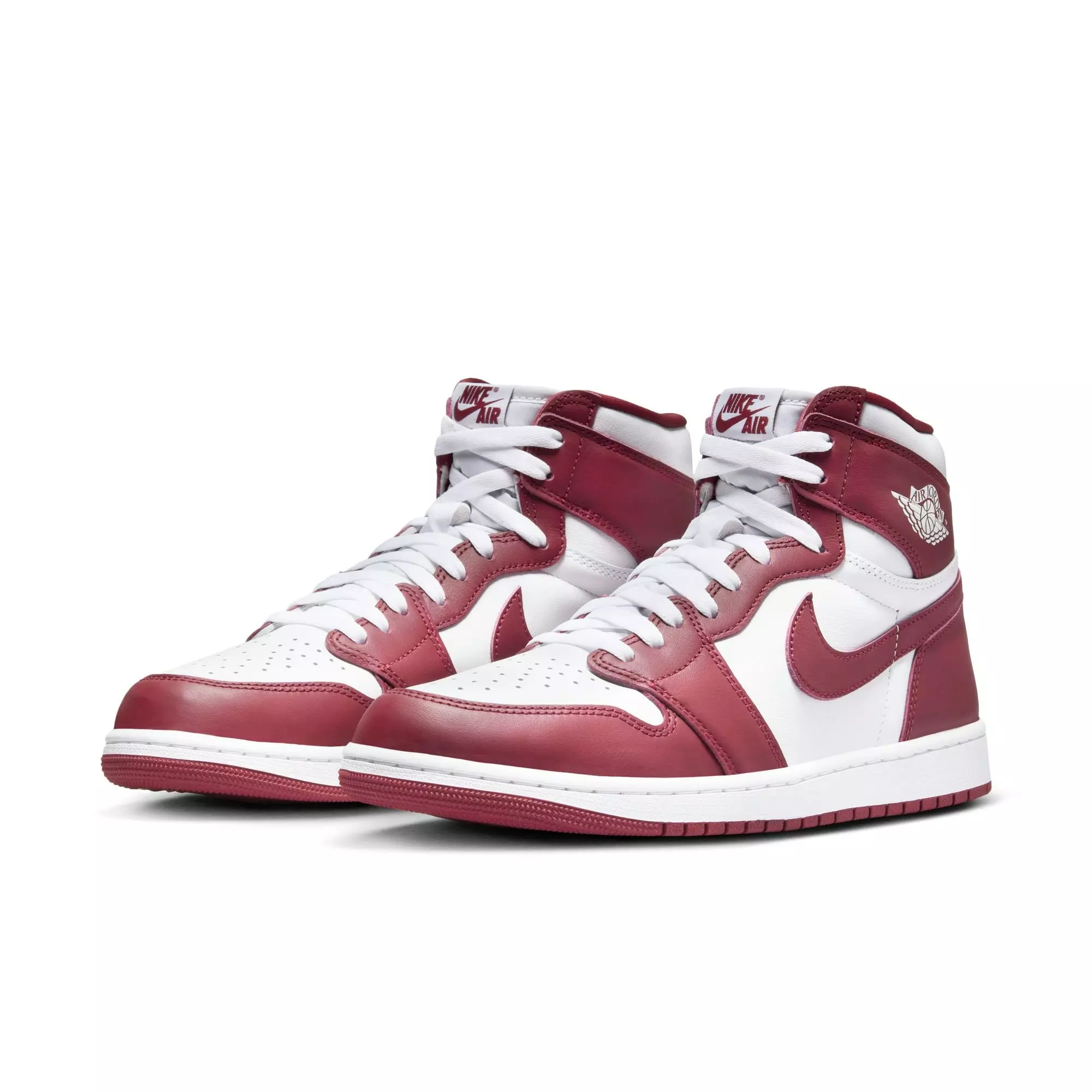 Jordan 1 Retro High OG "Artisanal Red" Men's Shoe - WHITE/TEAM RED